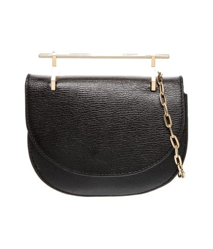 M2Malletier Leather Top Handle Bag