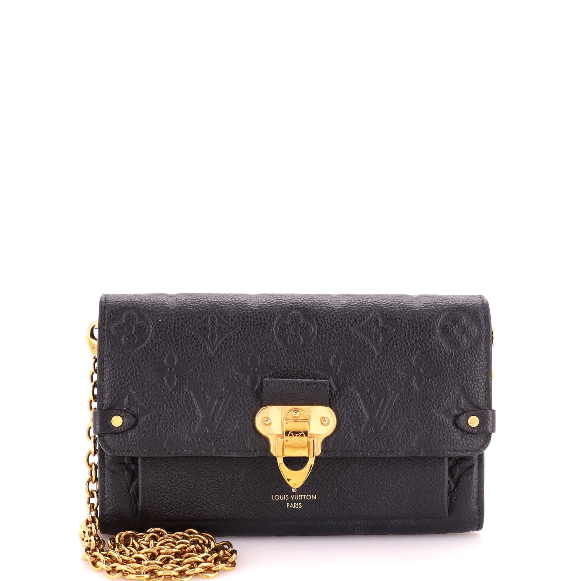 Vavin Chain Wallet Monogram Empreinte Leather