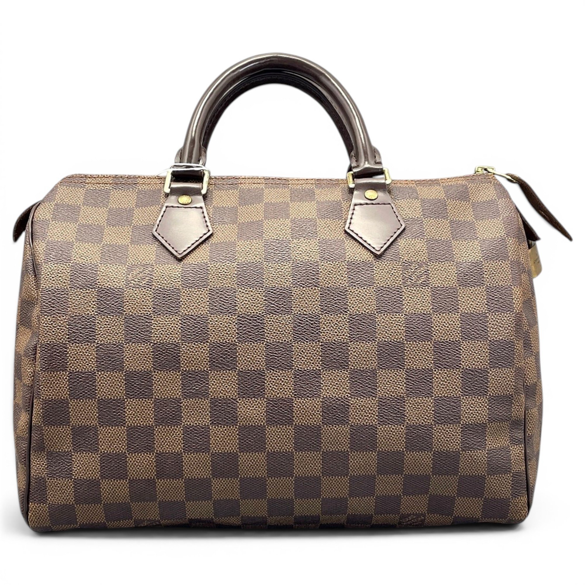 Speedy leather handbag