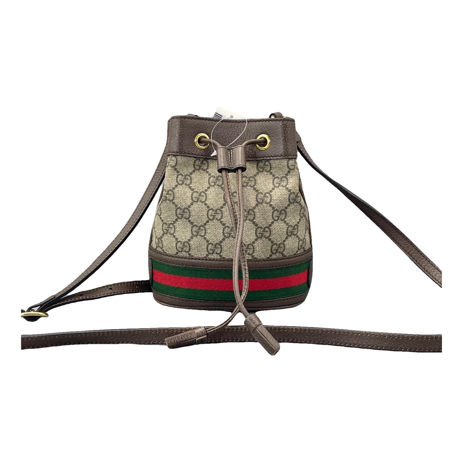 Ophidia Bucket leather tote