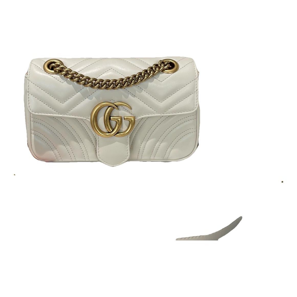 GG Marmont Flap leather handbag