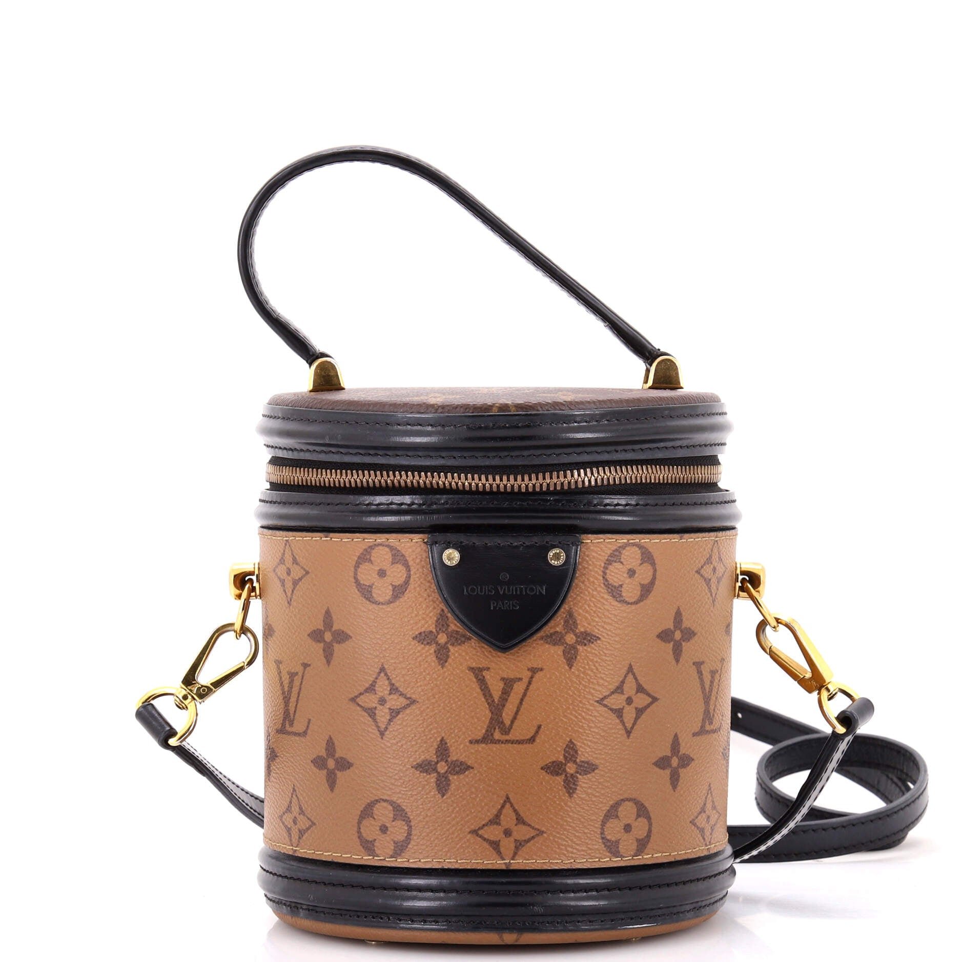 Cannes Handbag Reverse Monogram Canvas