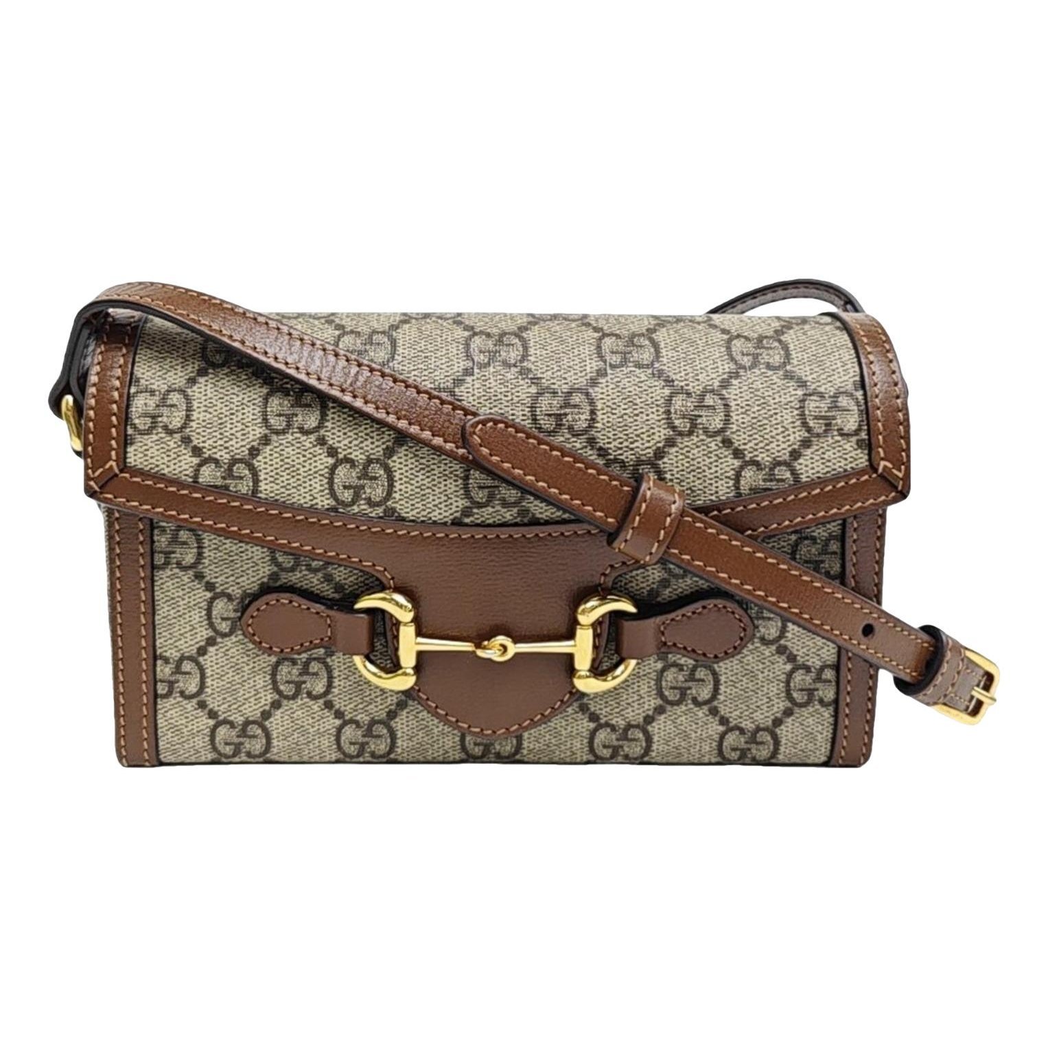 Handle Horsebit 1955 leather handbag