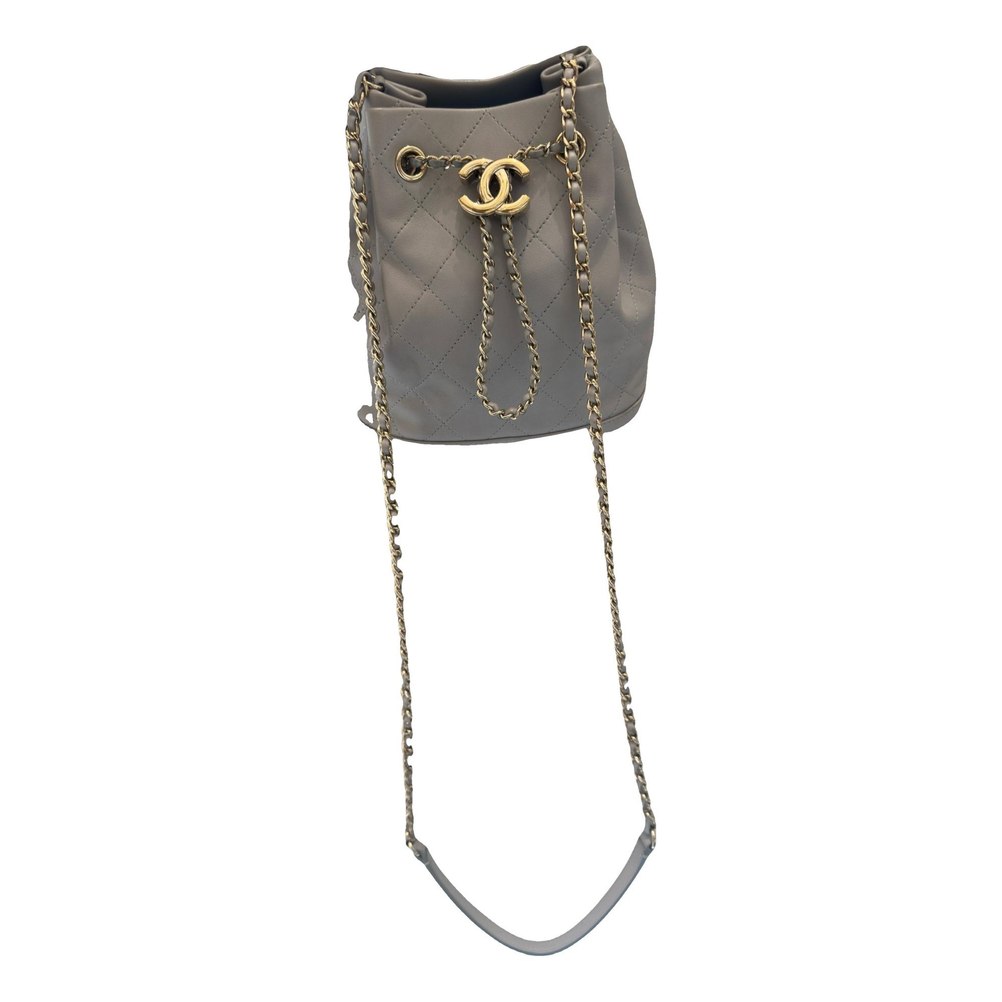 Gabrielle Bucket leather crossbody bag
