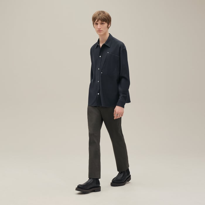 Ardoise Boxy Fit Overshirt