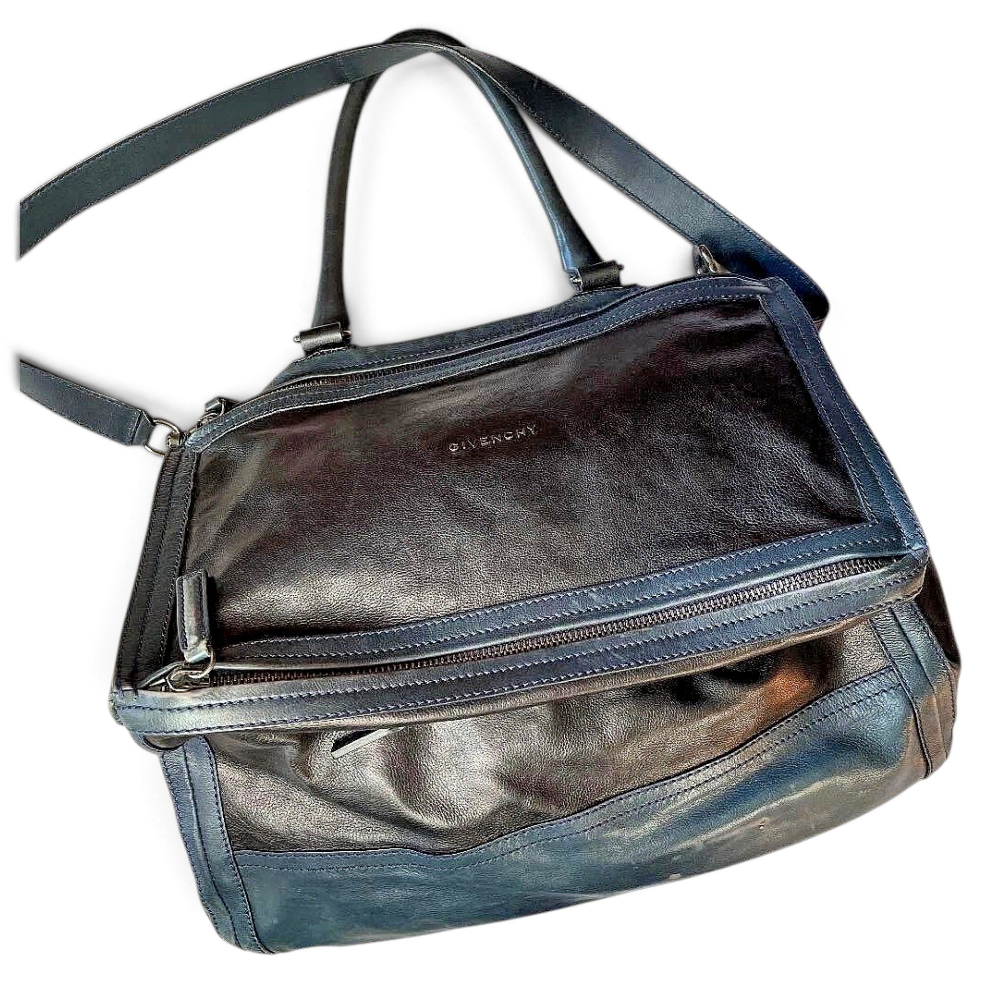 Leather handbag
