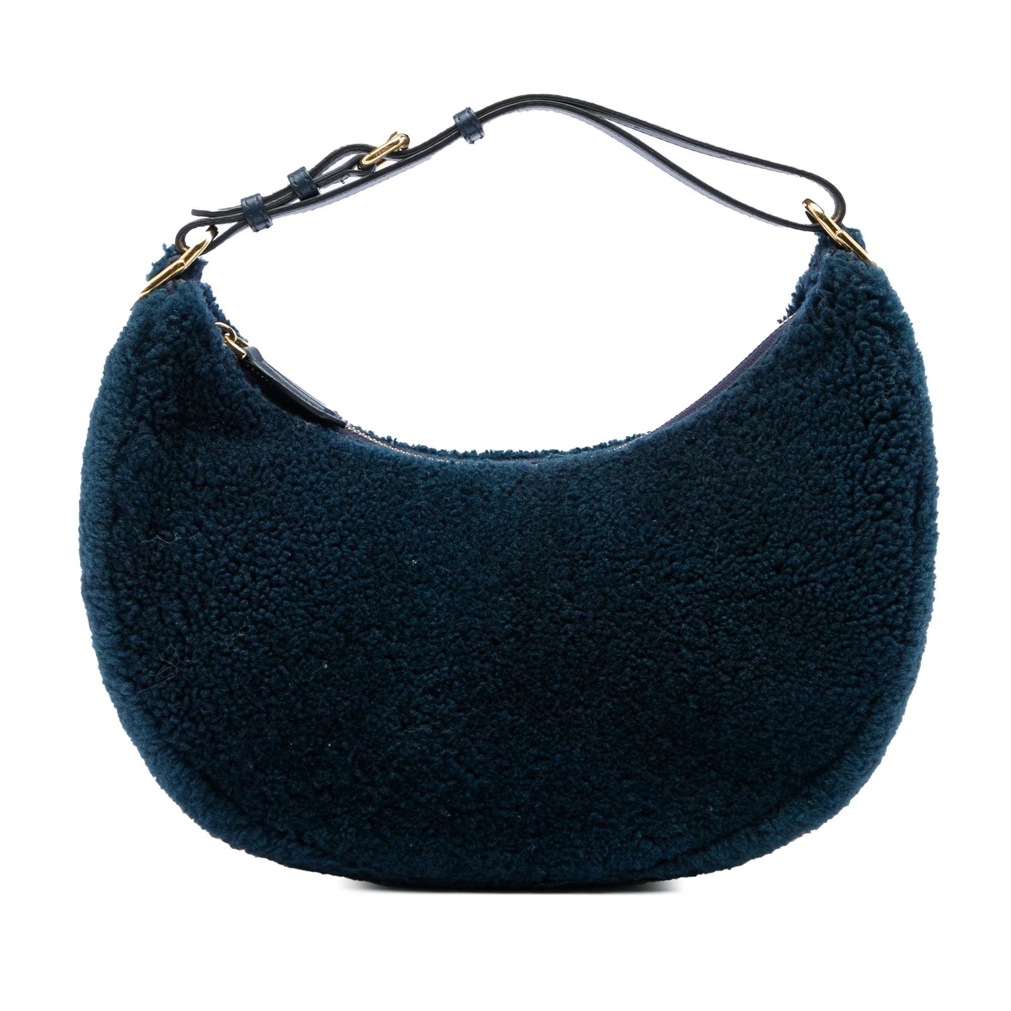Fendigraphy leather handbag