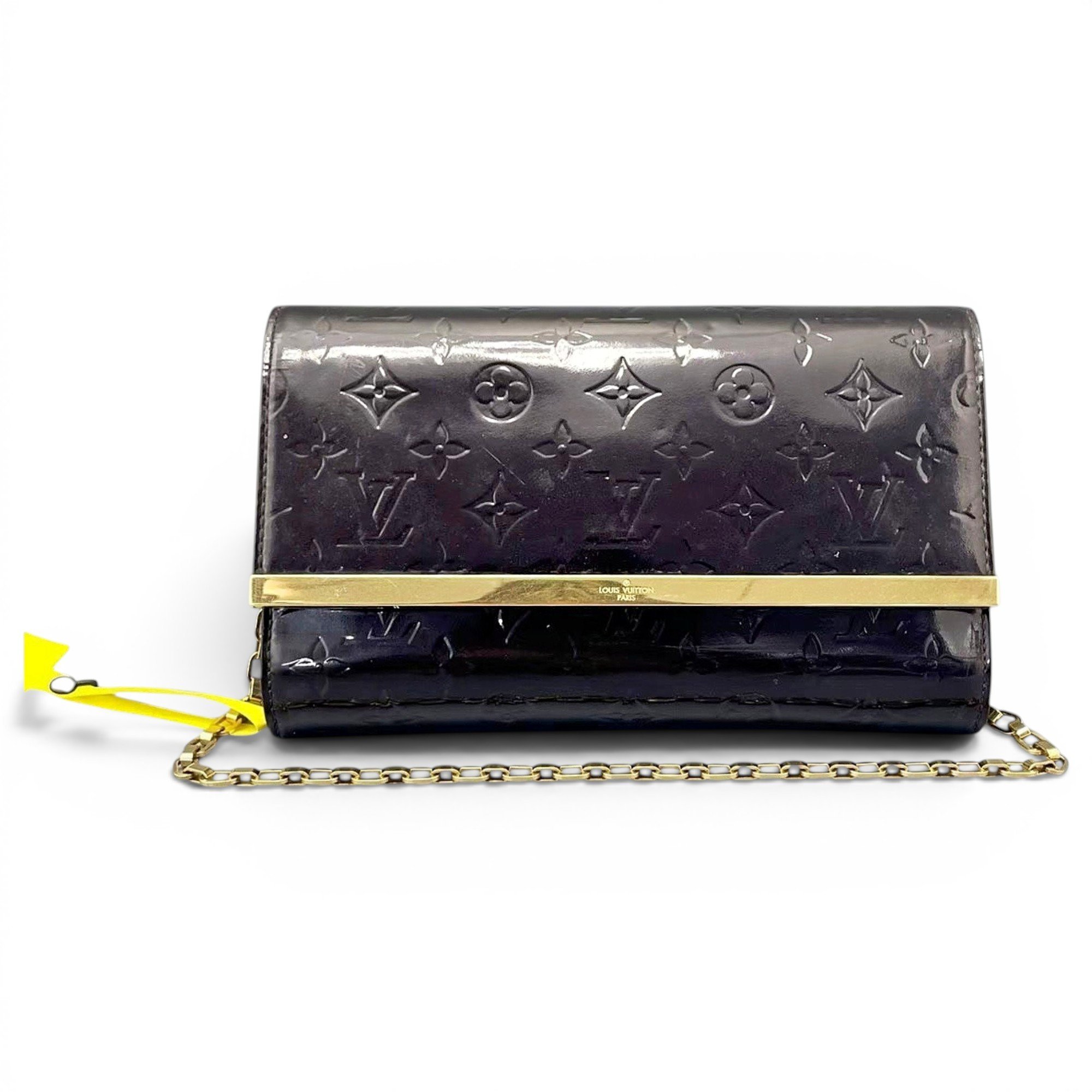 Ana patent leather handbag