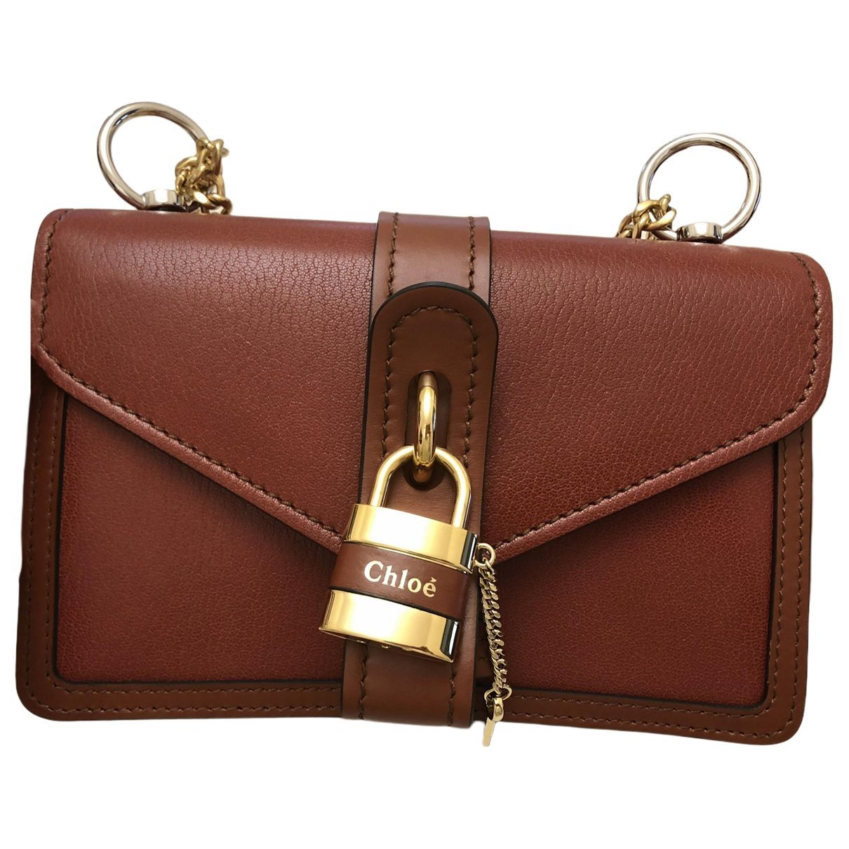 Aby leather handbag