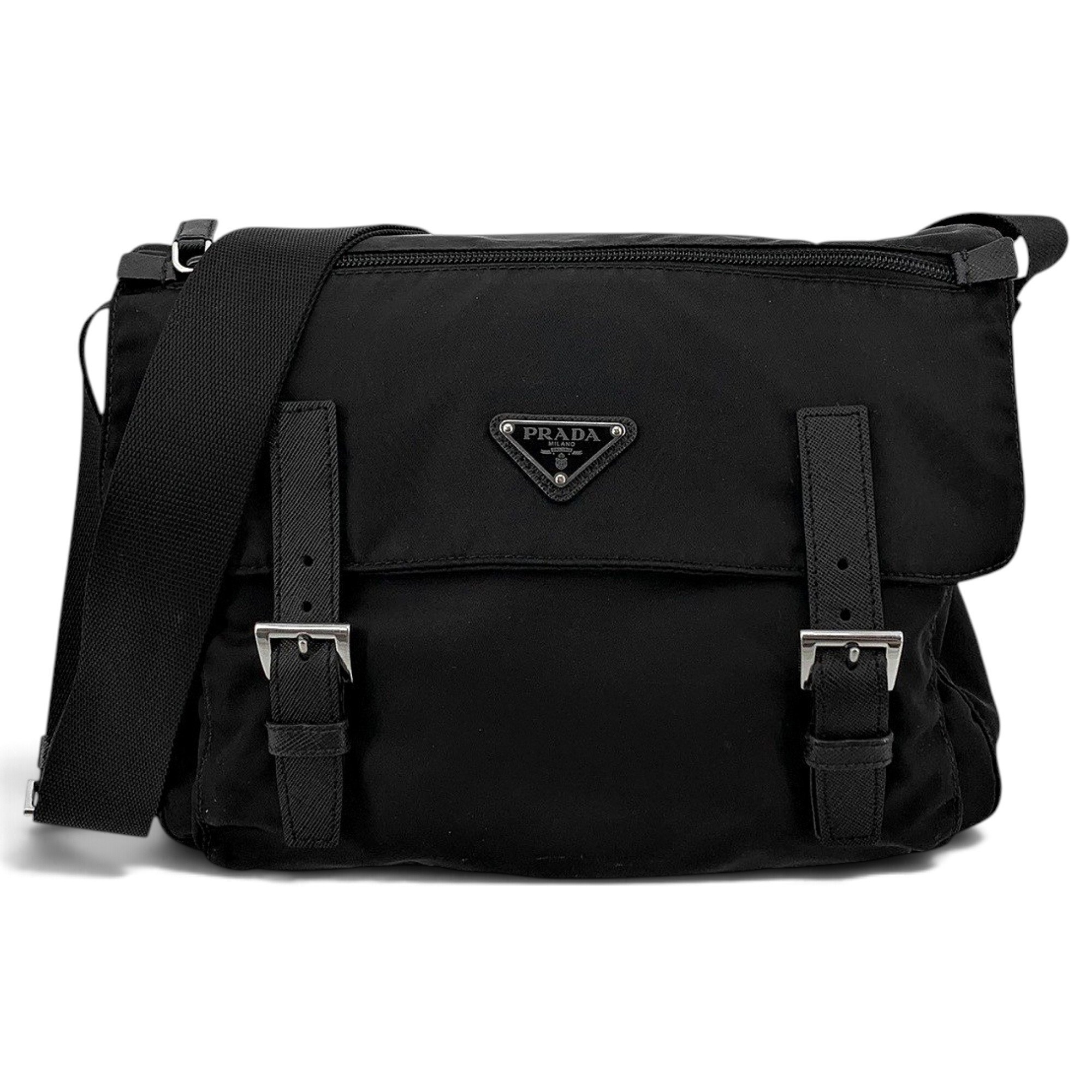 Triangle crossbody bag