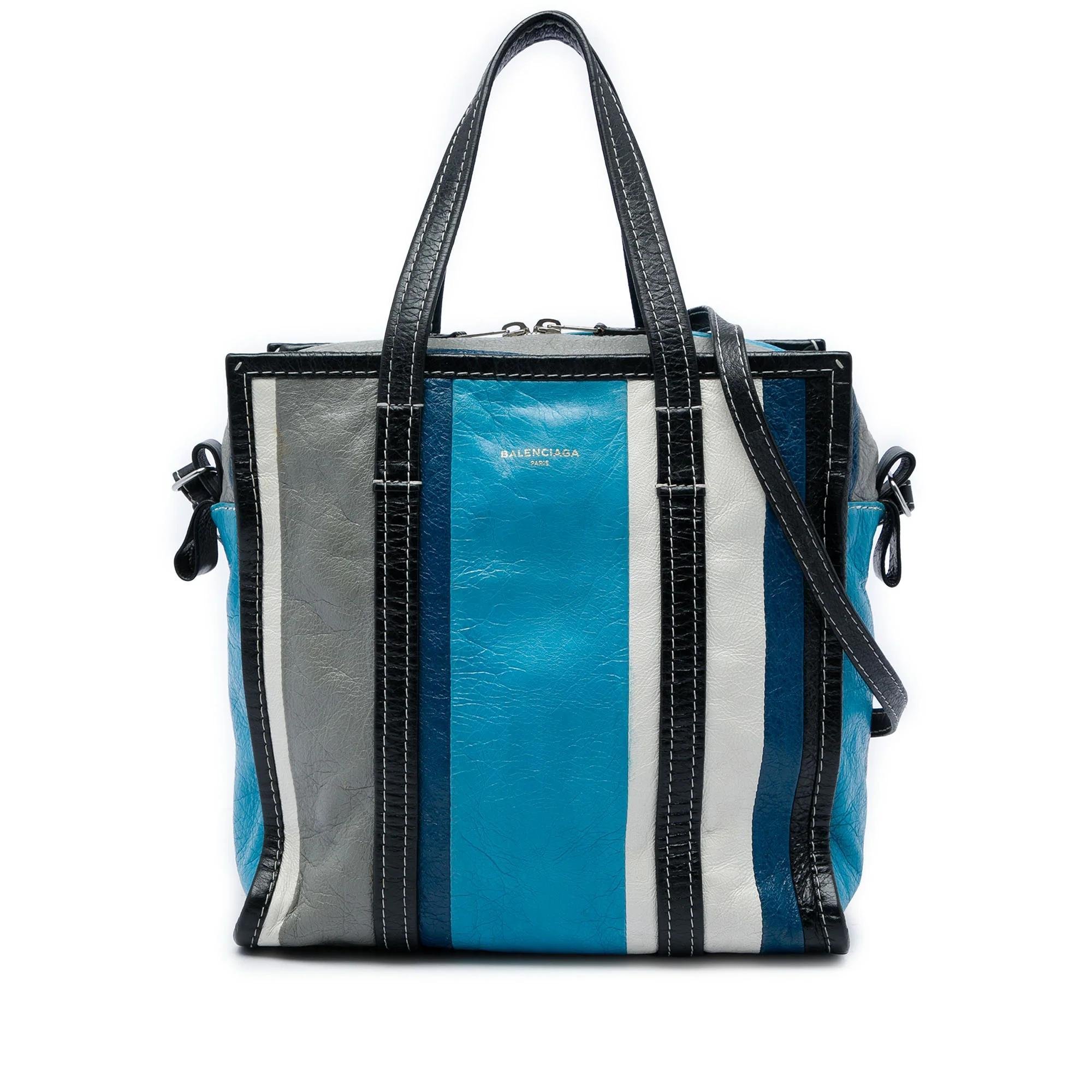 Balenciaga Bazar Bag pony-style calfskin handbag