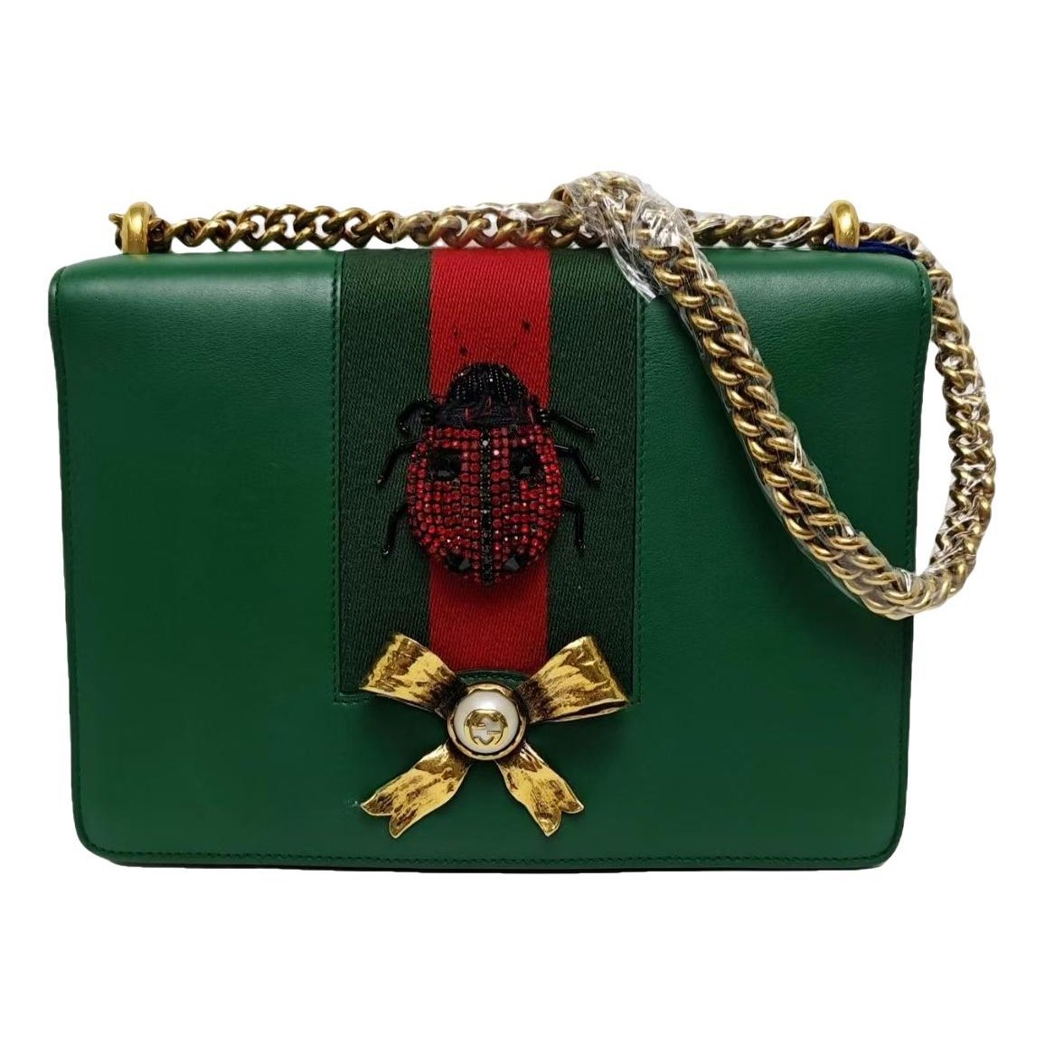 Naga leather handbag