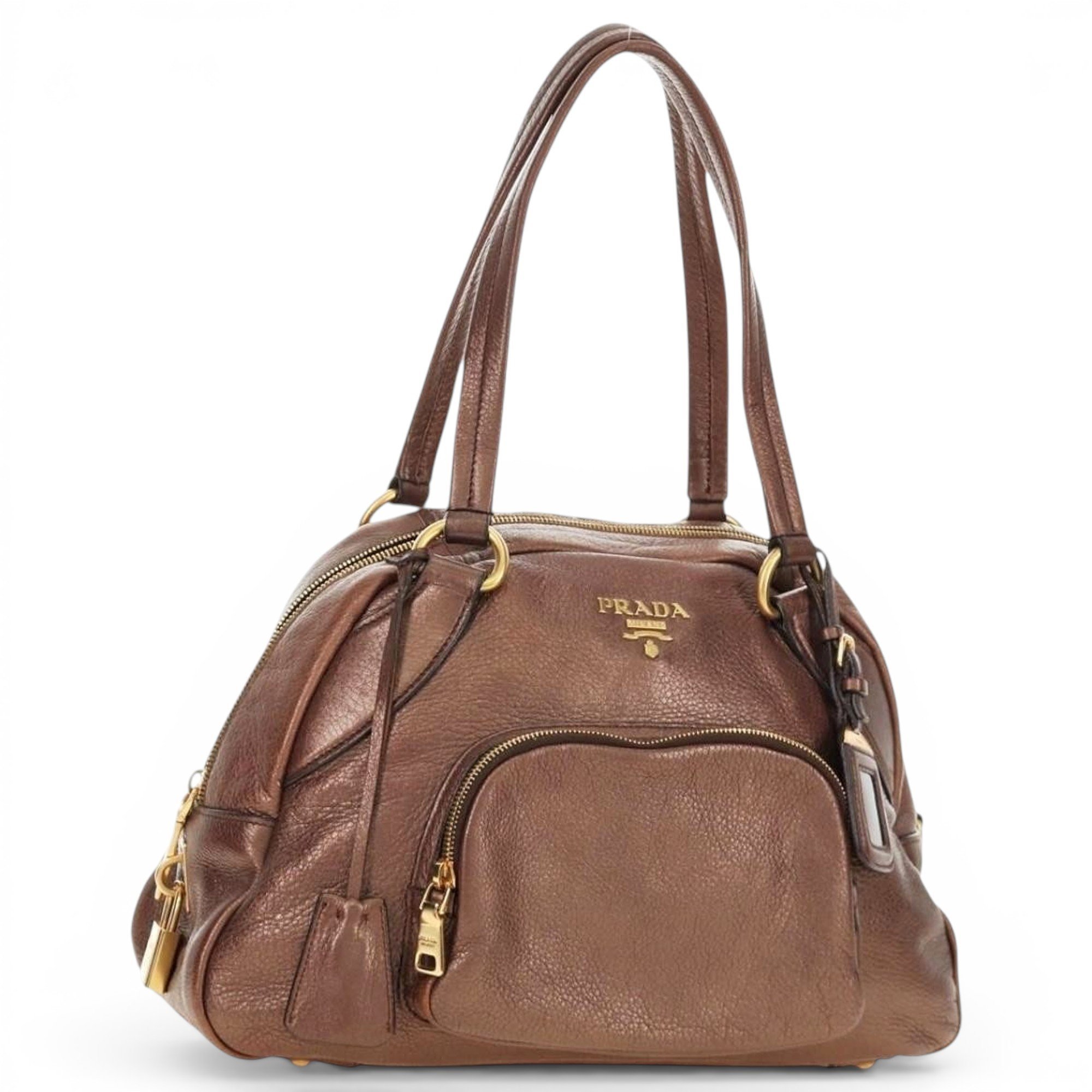 Leather tote