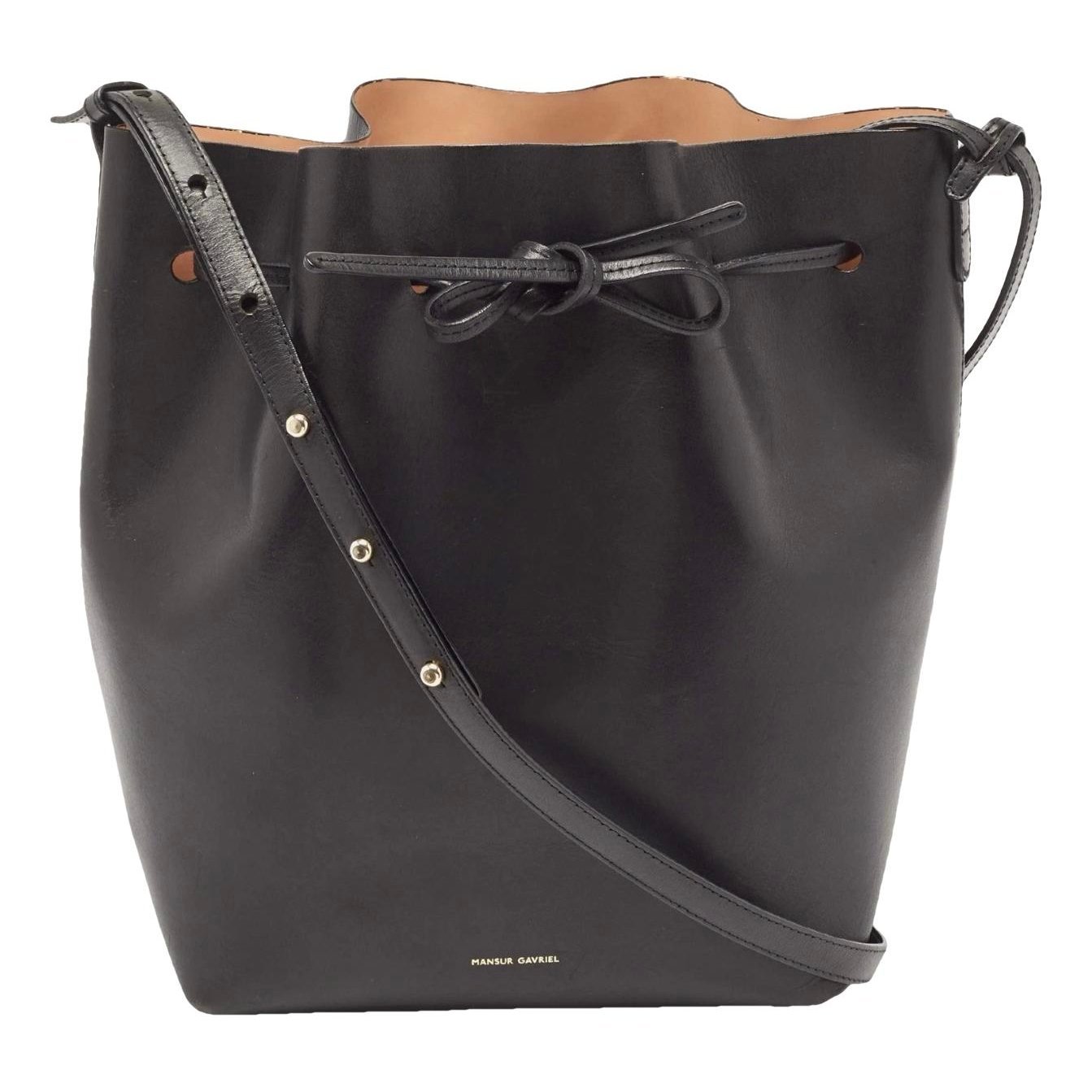 Mansur Gavriel Bucket leather handbag