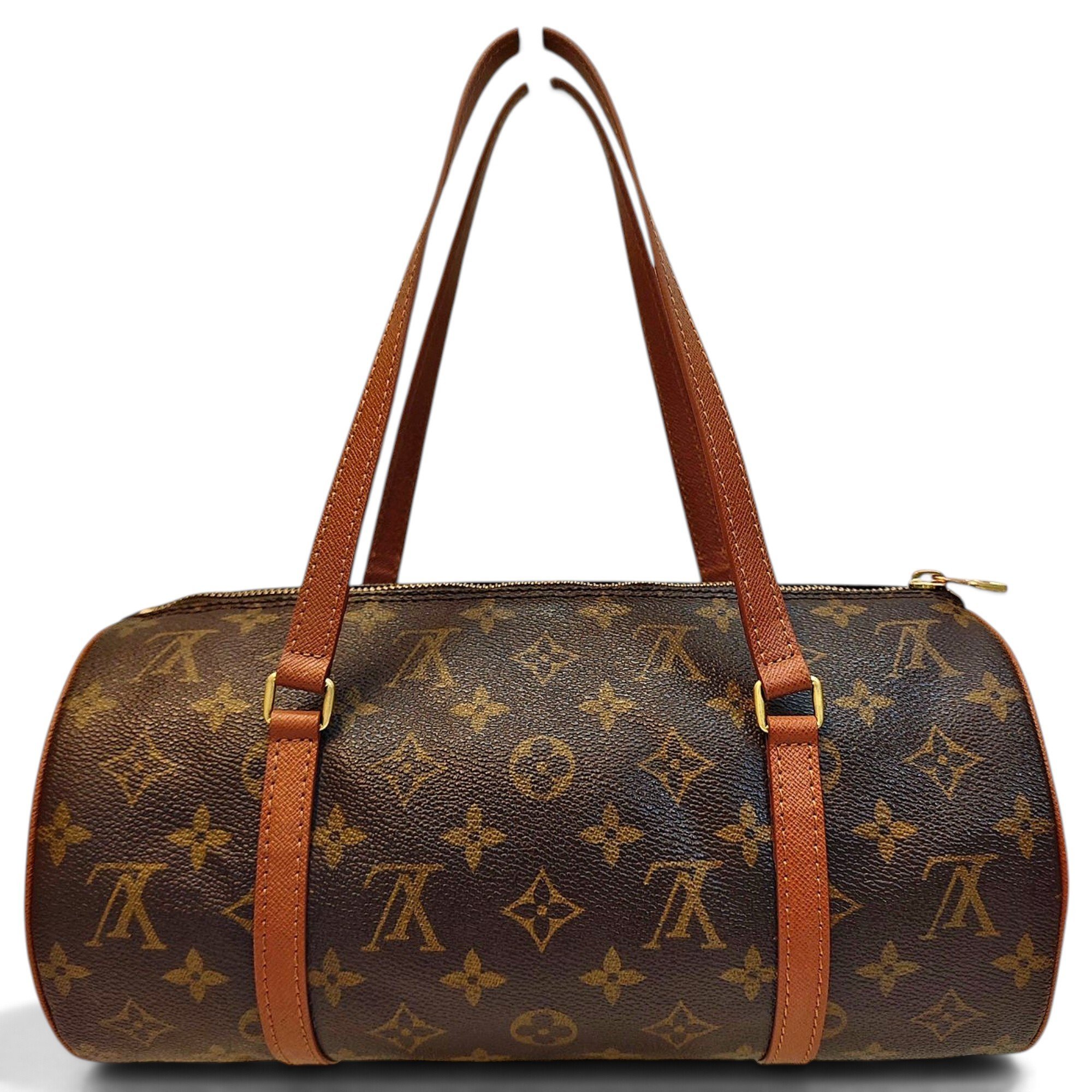 Papillon leather handbag
