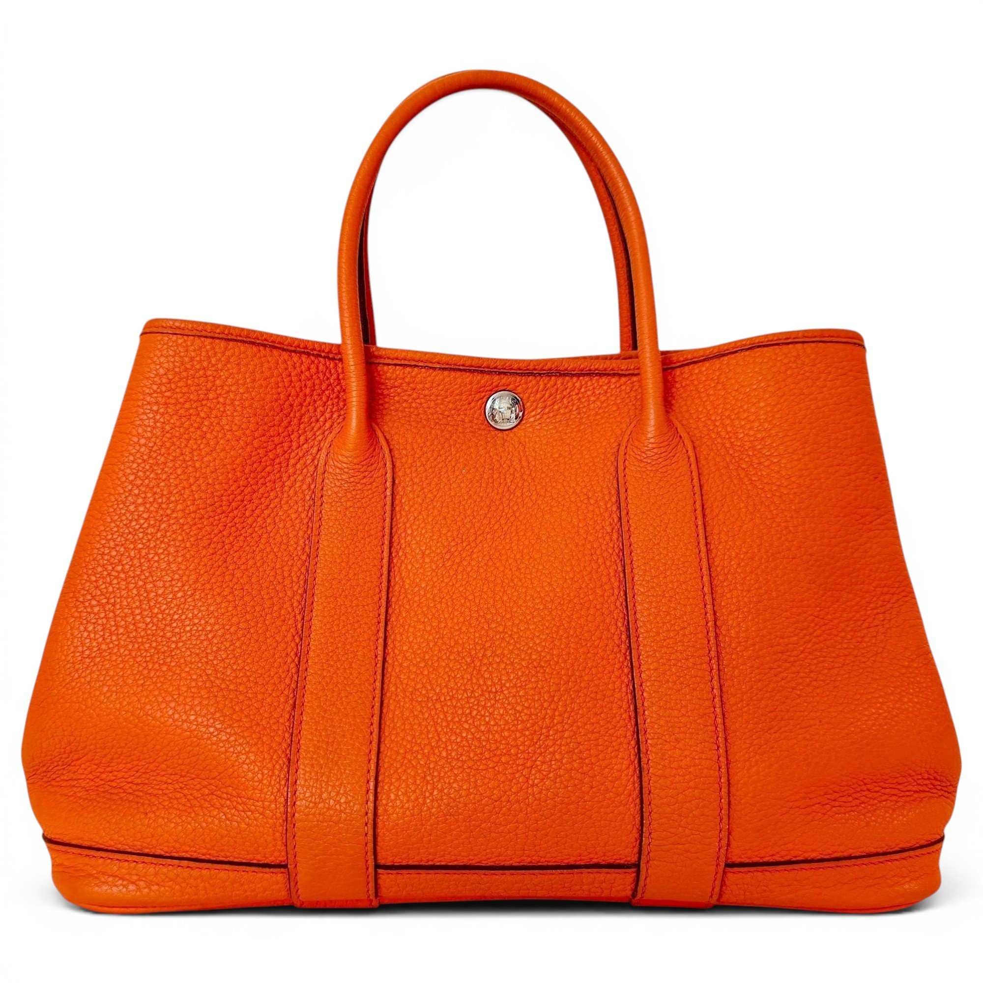 Garden Party leather handbag