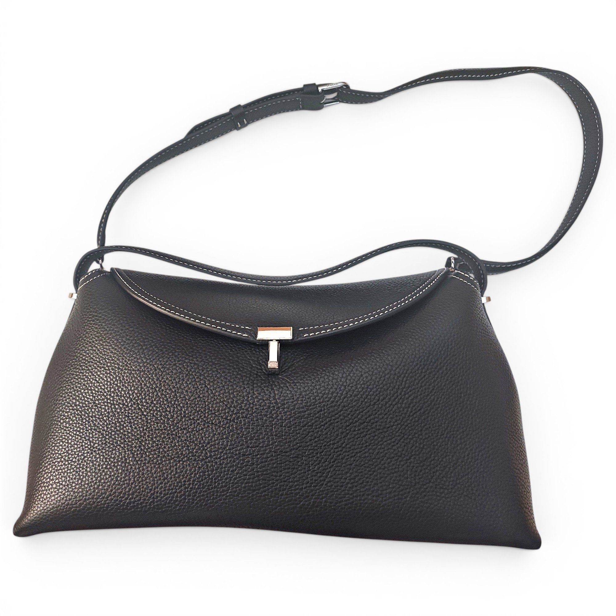 Toteme T-Lock leather tote