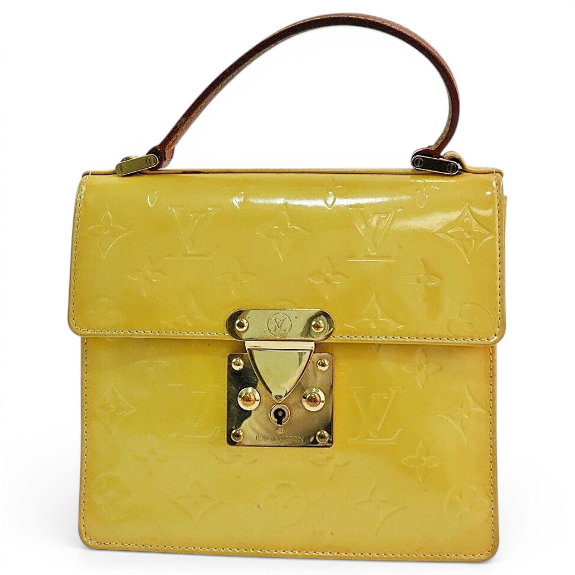 Spring street leather handbag