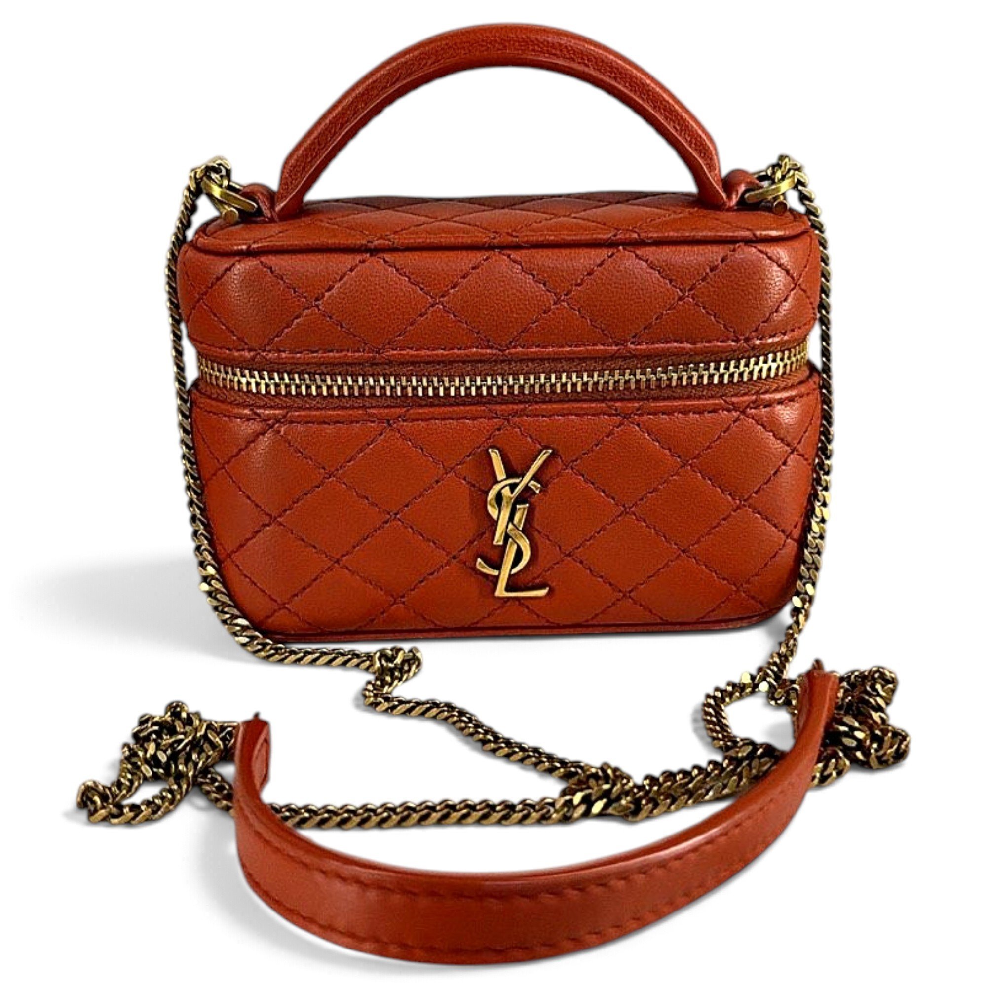 Leather mini bag