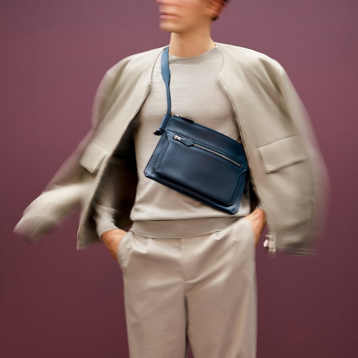 Noir Hermes Ultrapla PM Bag
