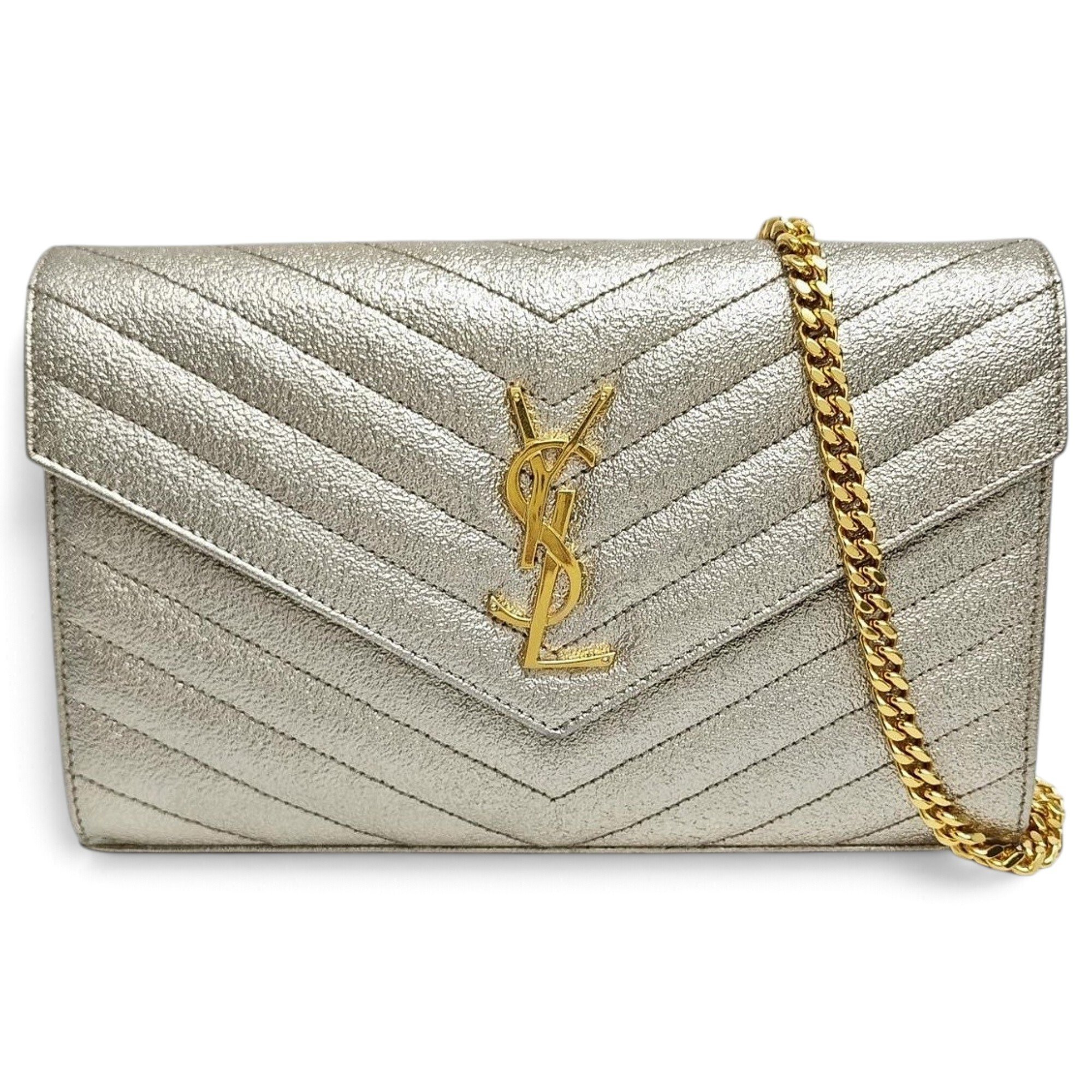 Baby monogramme leather handbag