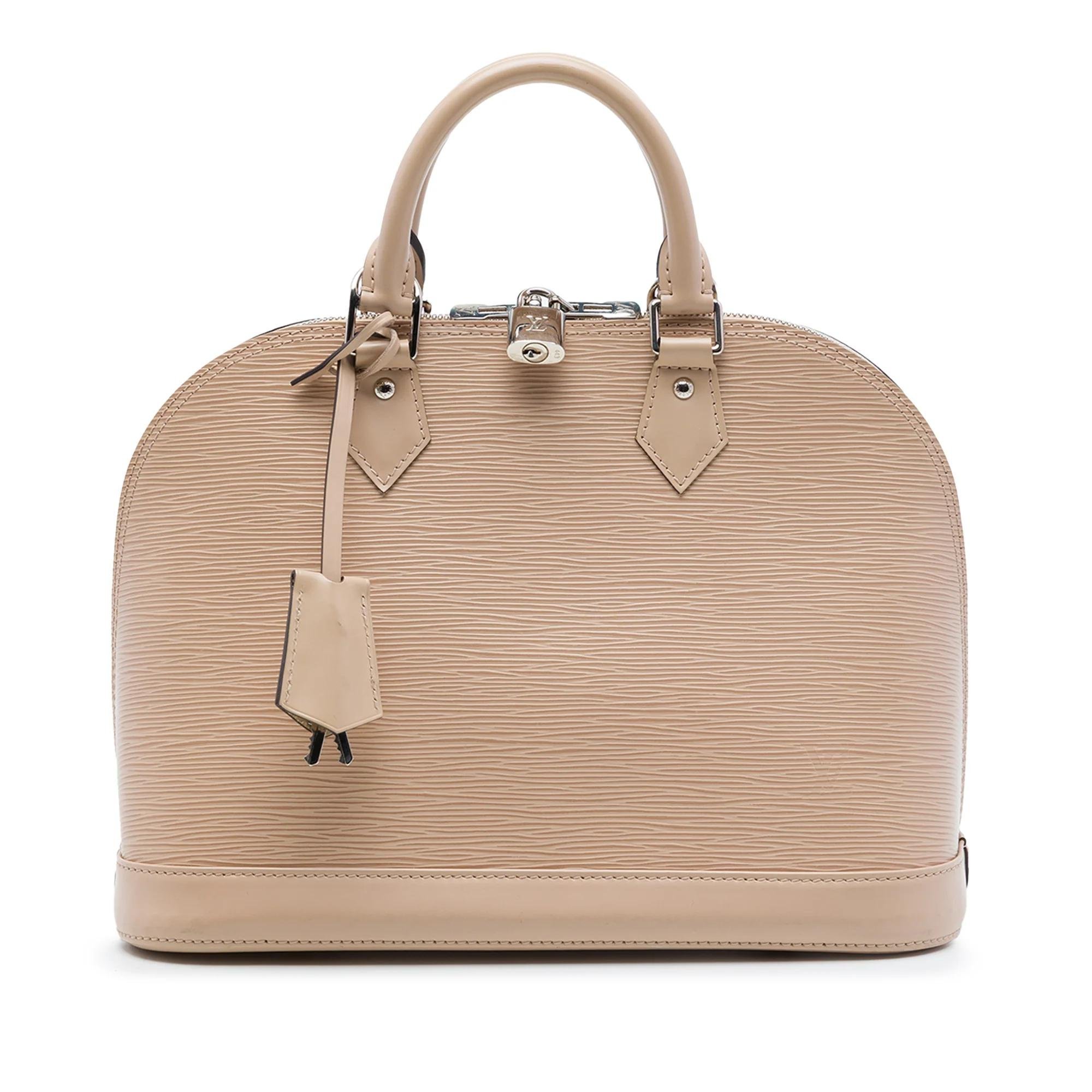 Alma leather handbag