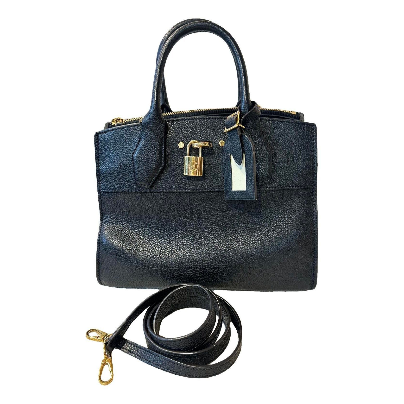 Louis Vuitton City Steamer leather handbag
