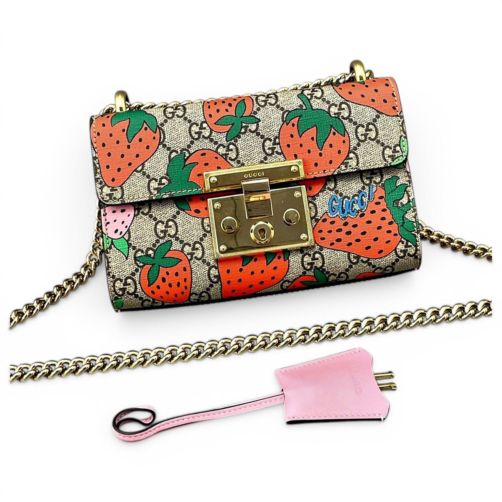 Padlock cloth handbag