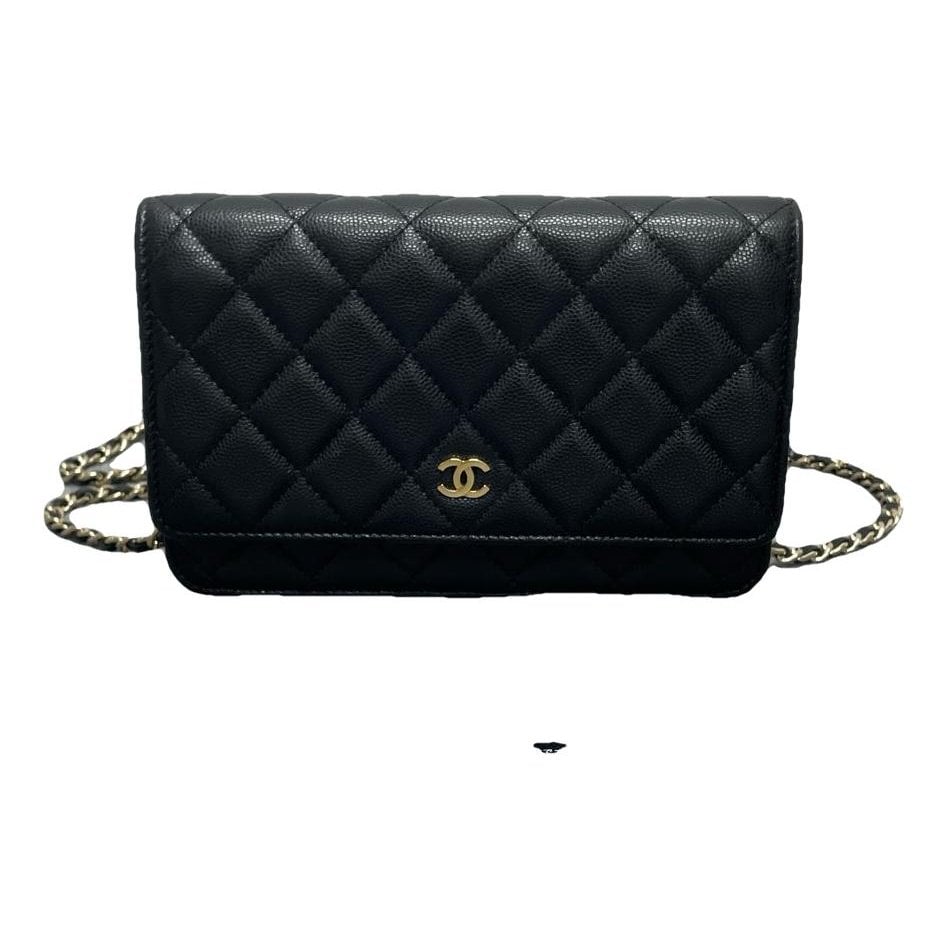 Wallet On Chain Timeless/Classique leather handbag