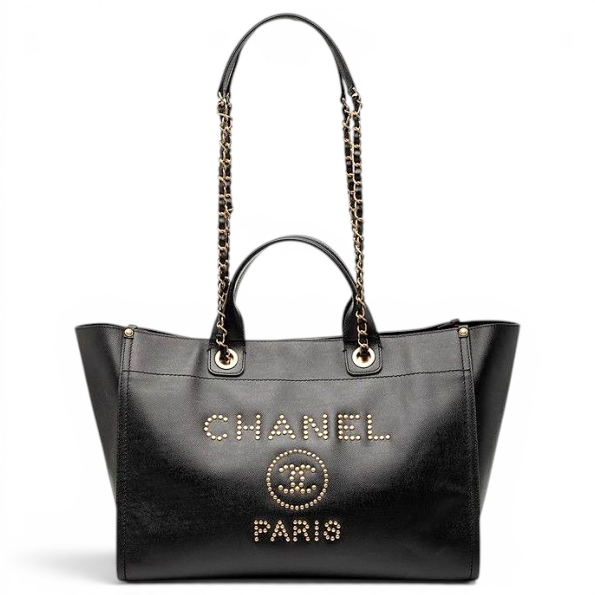 Deauville leather tote