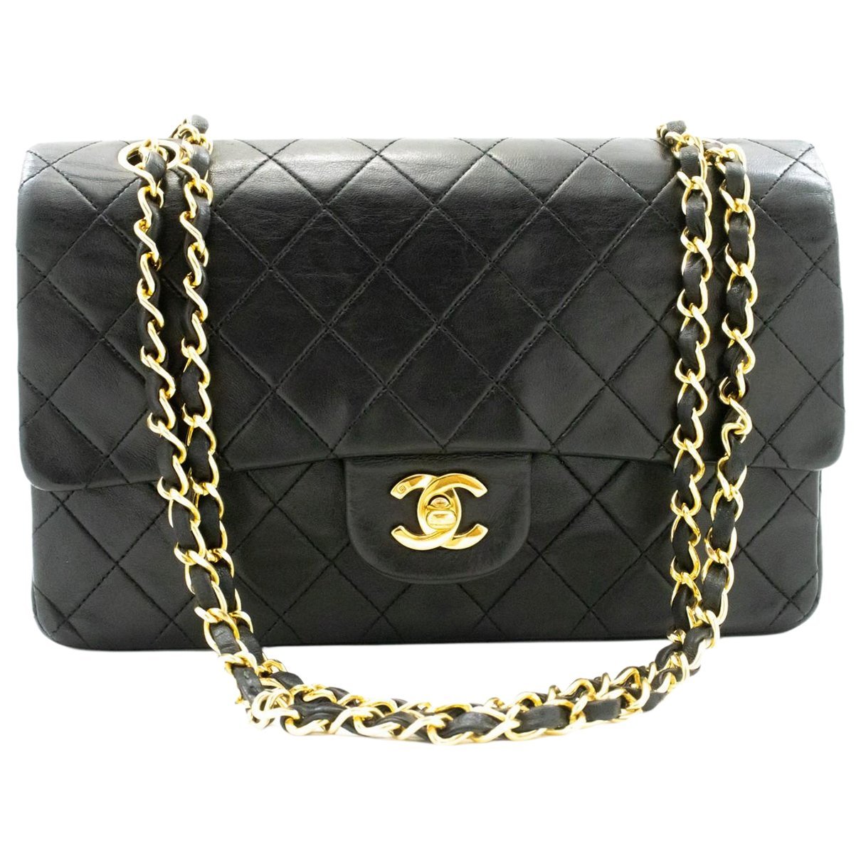 Trendy CC Flap leather crossbody bag