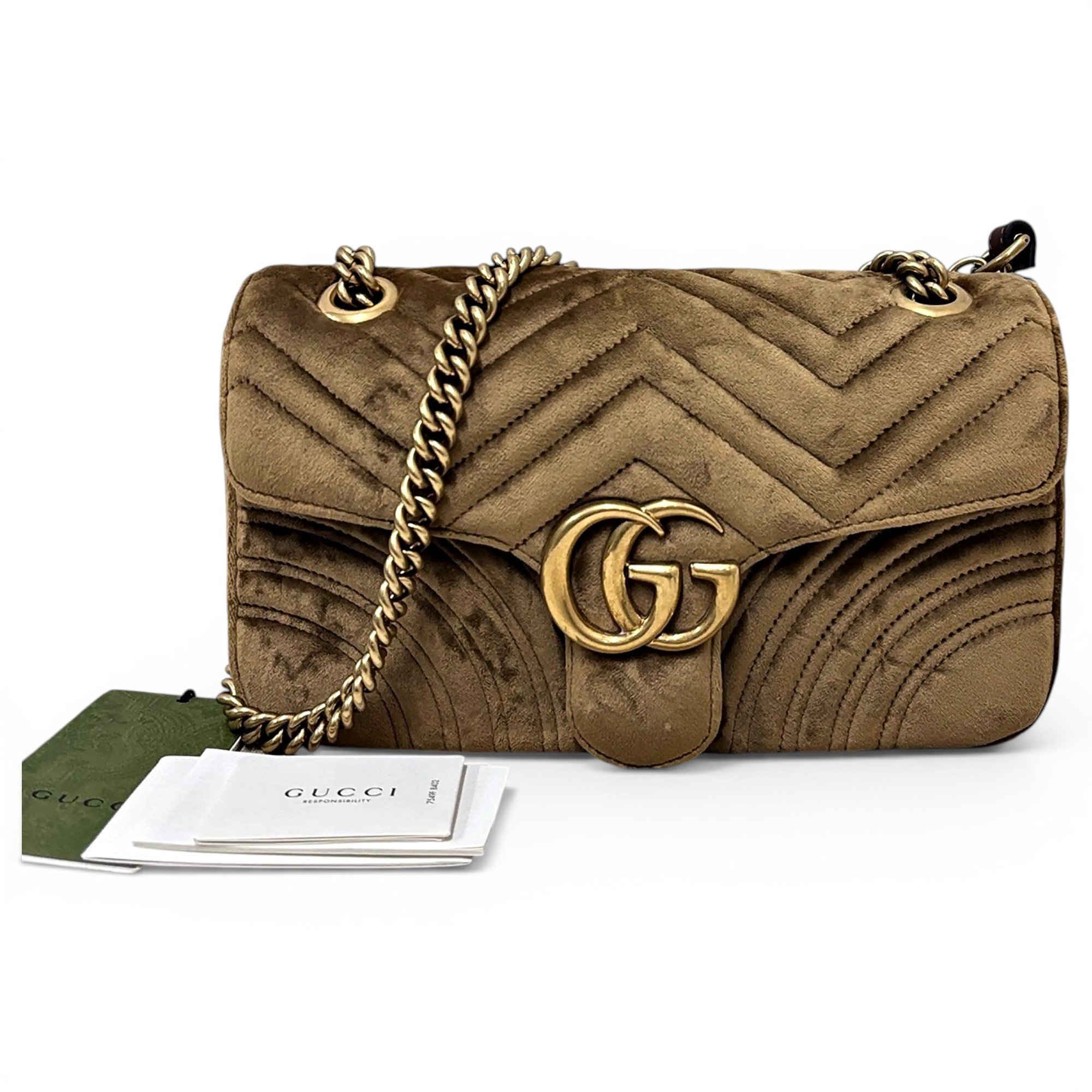 Marmont velvet handbag
