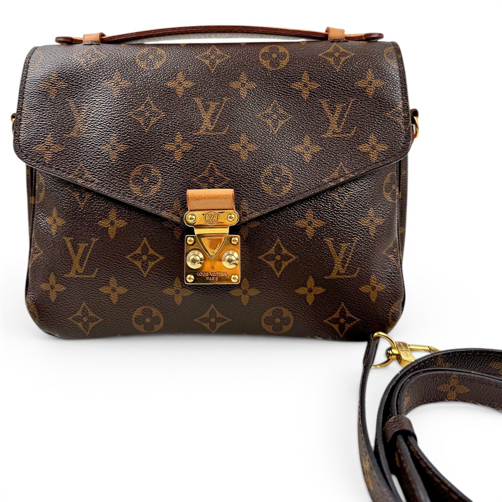 Metis leather handbag