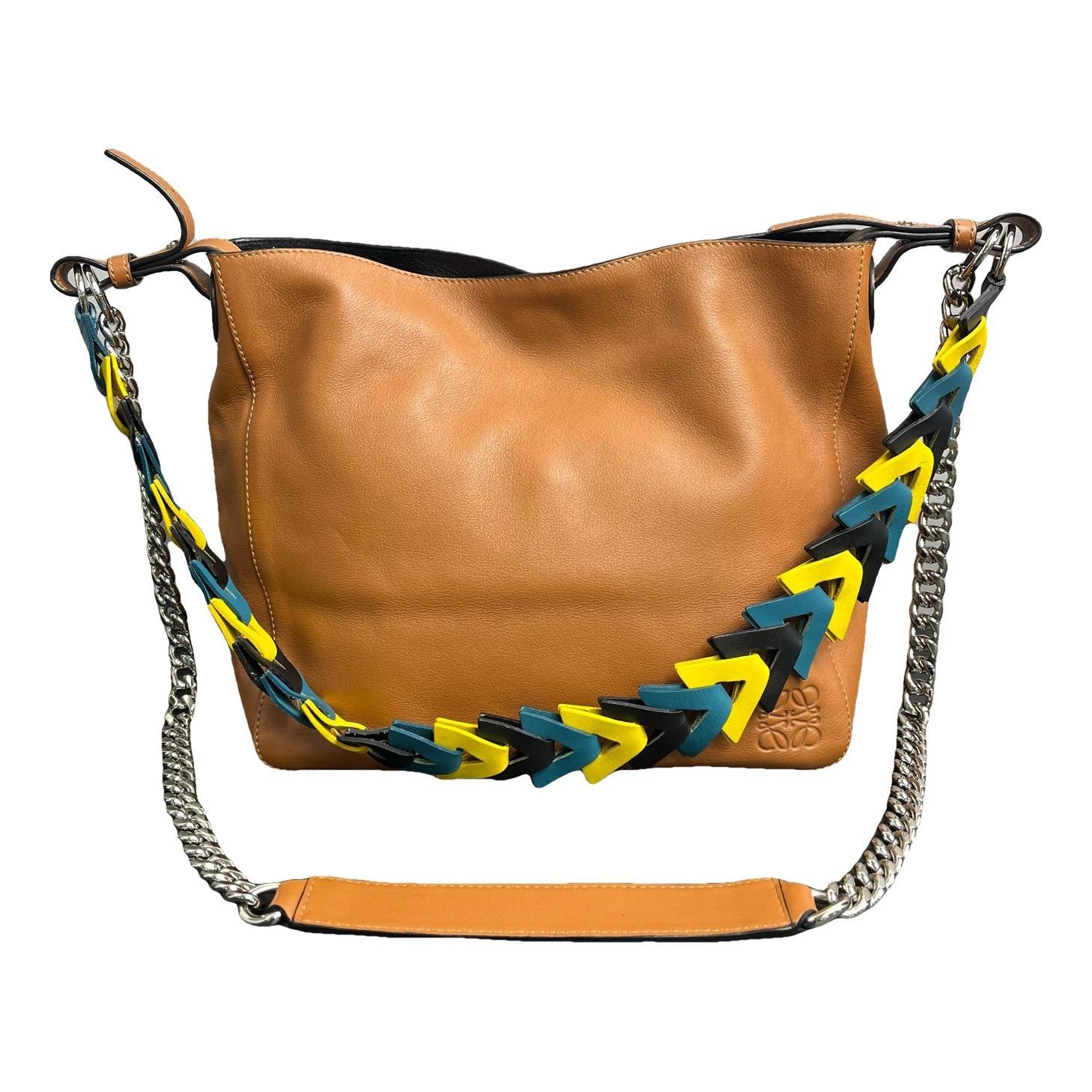 Leather handbag