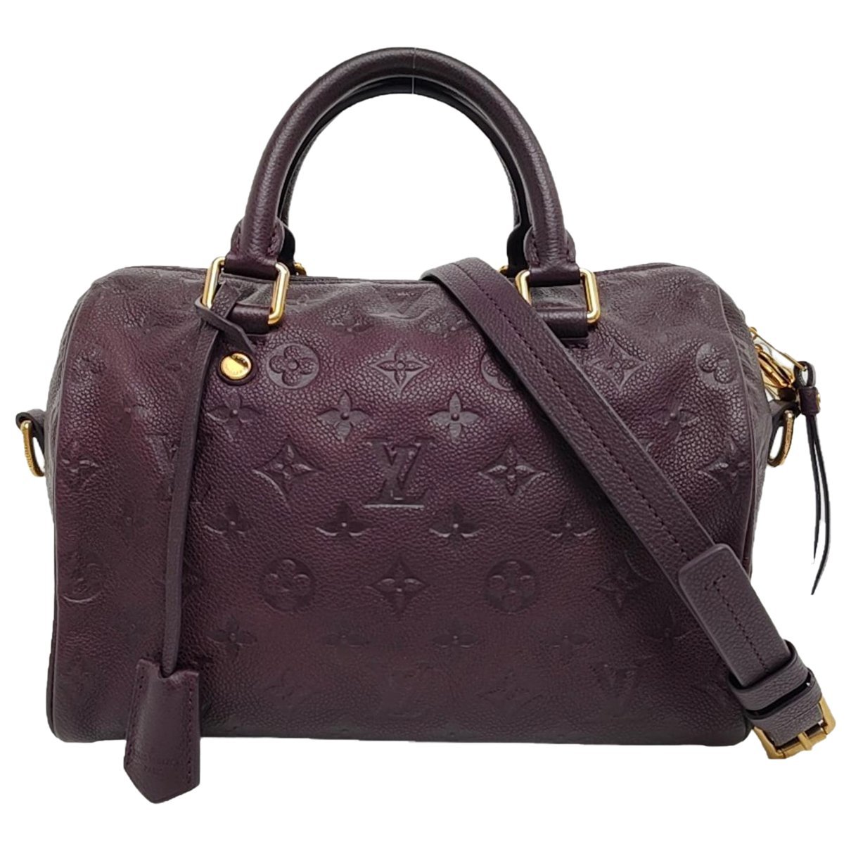 Nano Speedy / Mini HL leather handbag