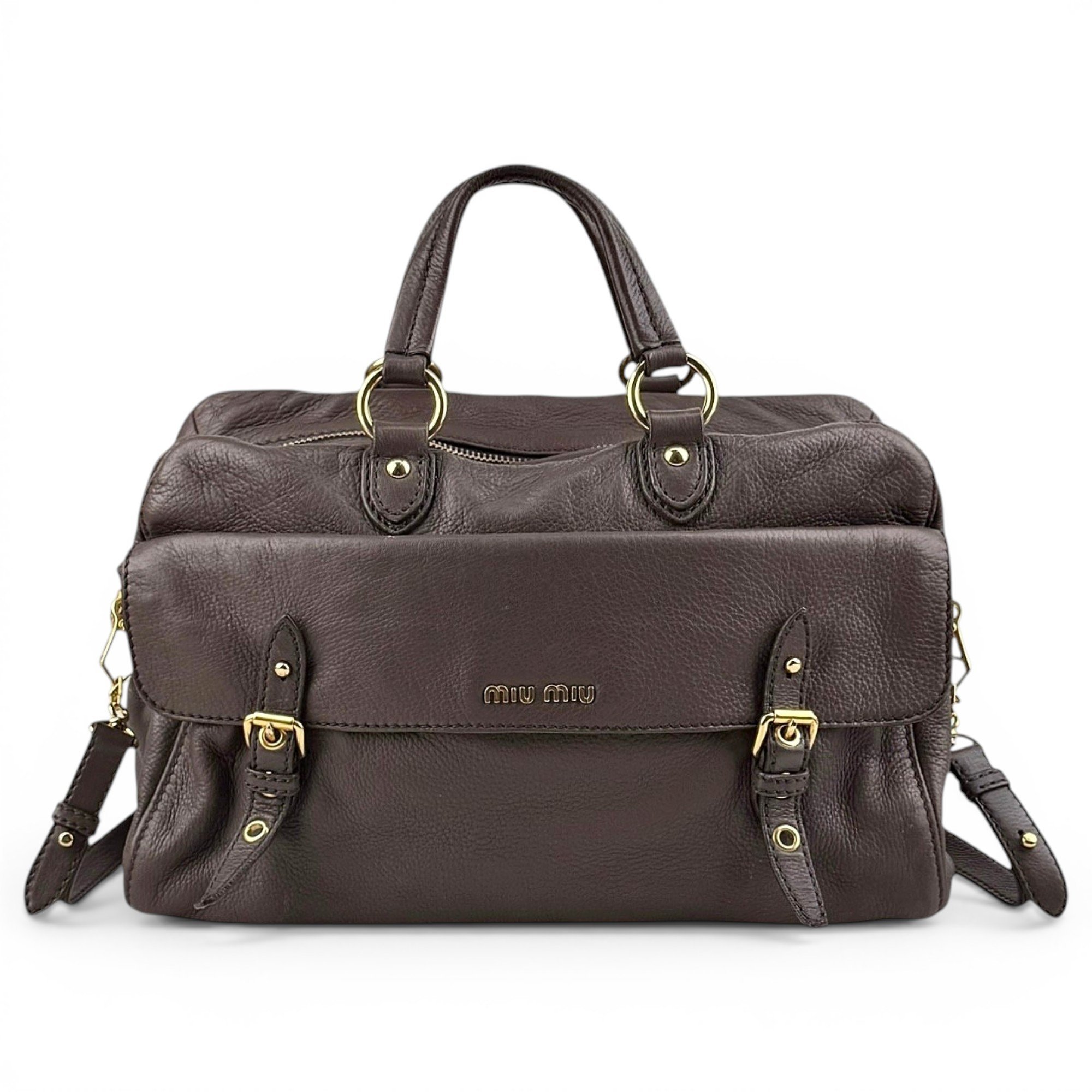 Vitello leather handbag