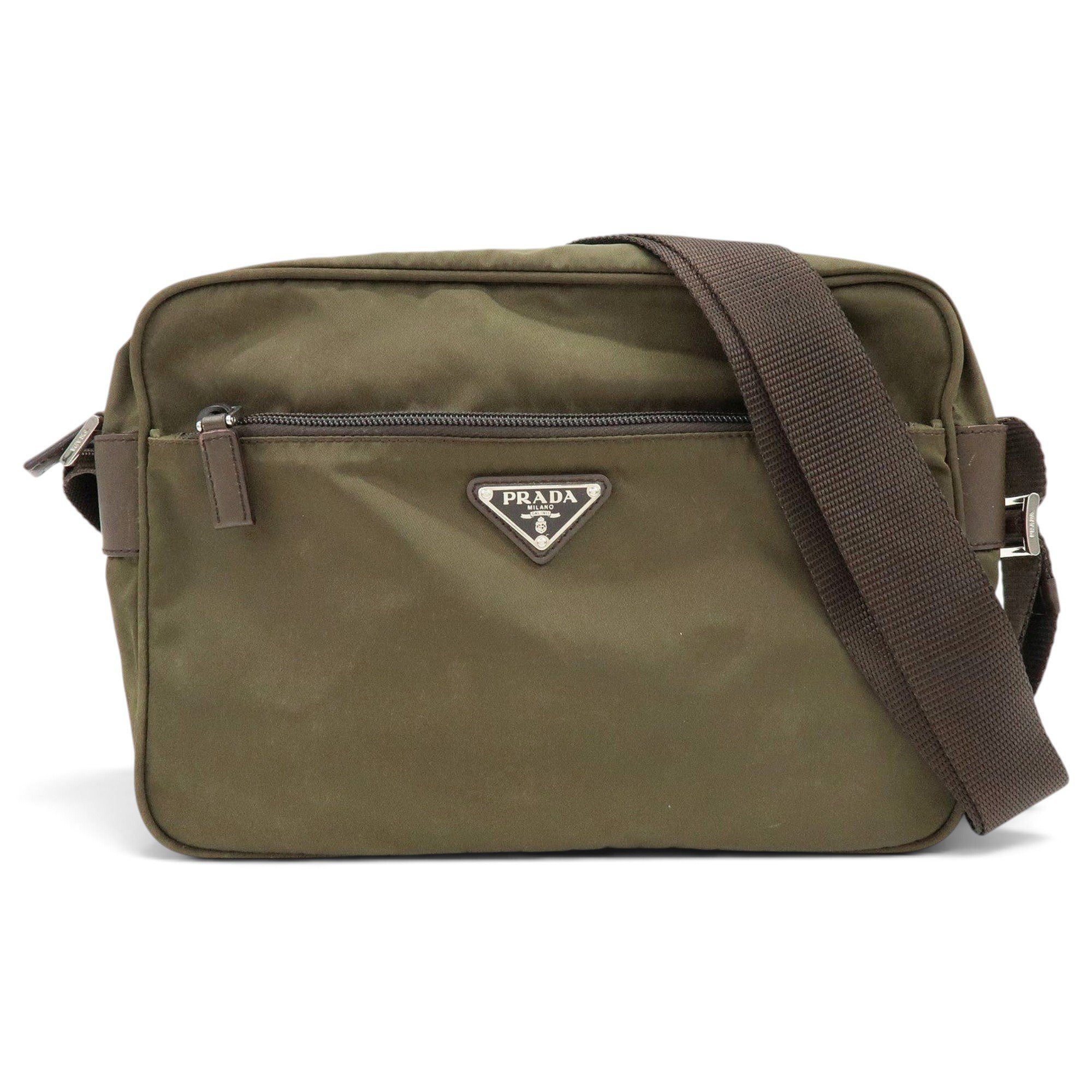 Triangle crossbody bag