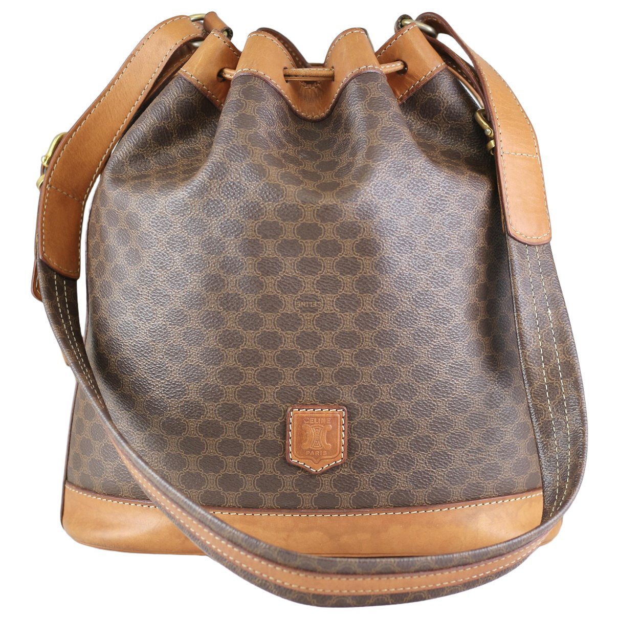 SAC SEAU leather handbag