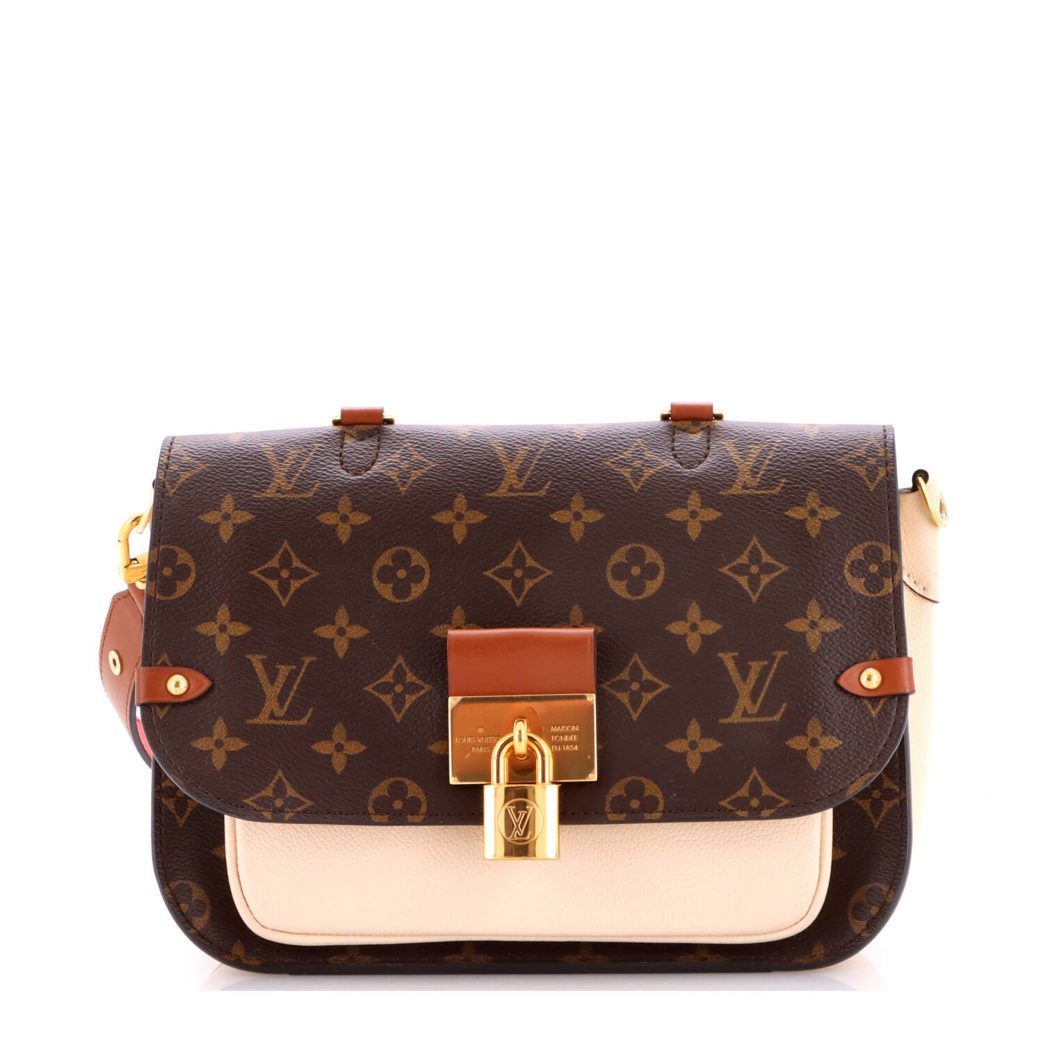 Vaugirard Handbag Monogram Canvas with Leather
