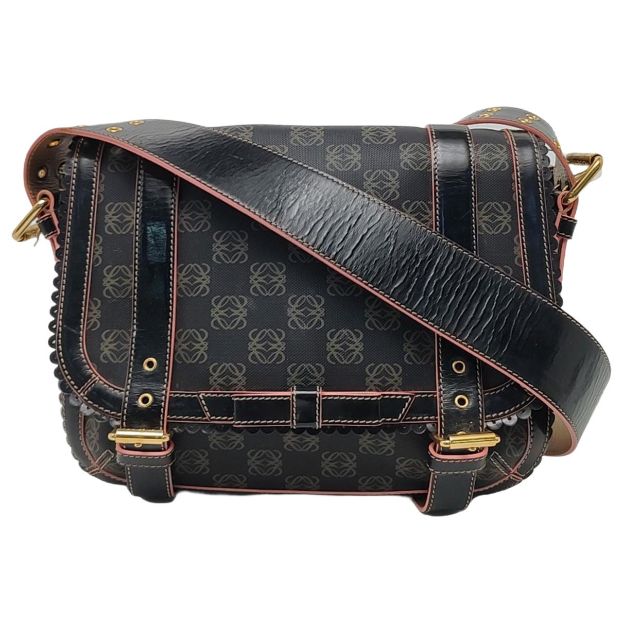 Leather crossbody bag