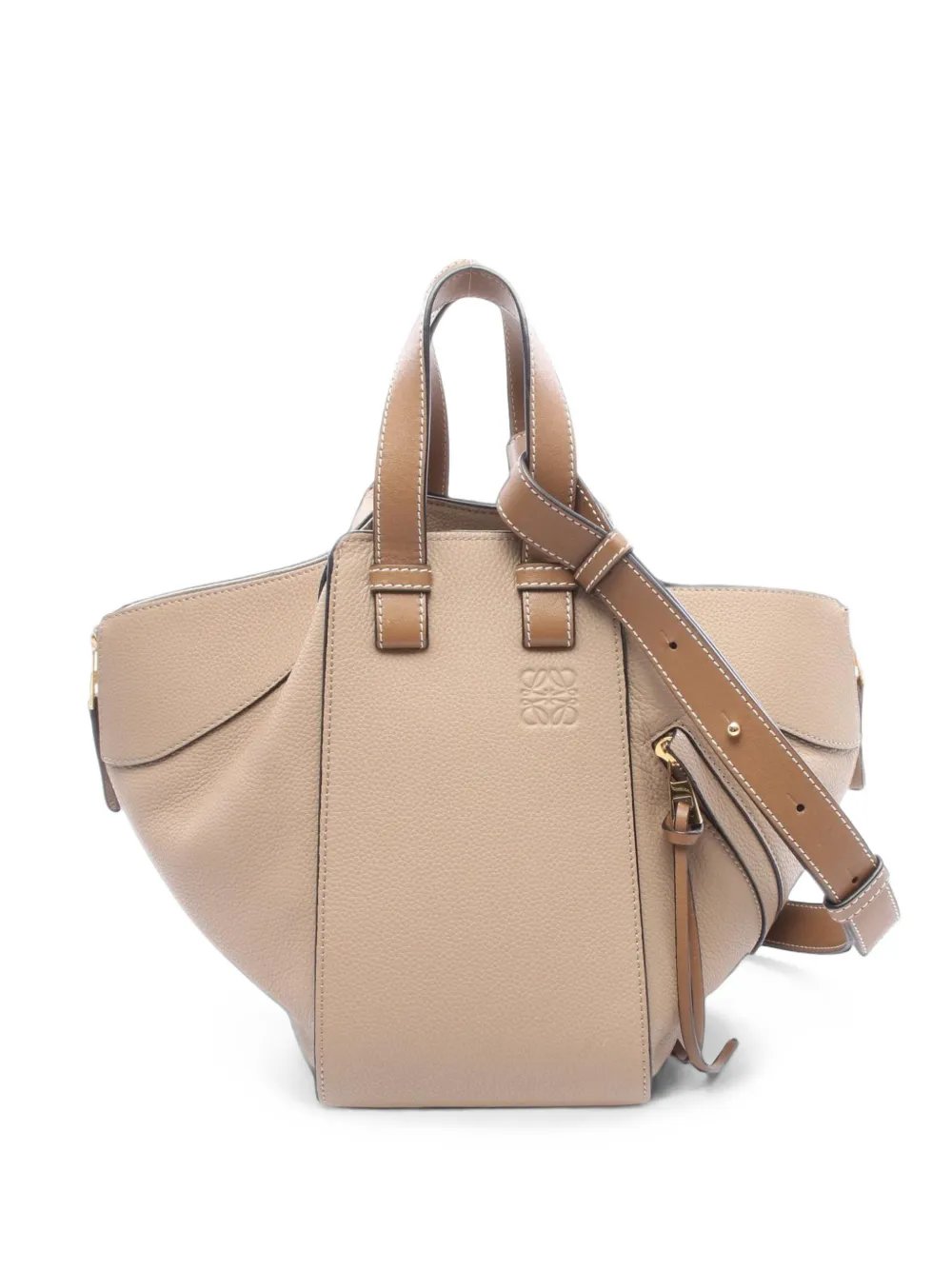 2010s small Hammock leather tote bag