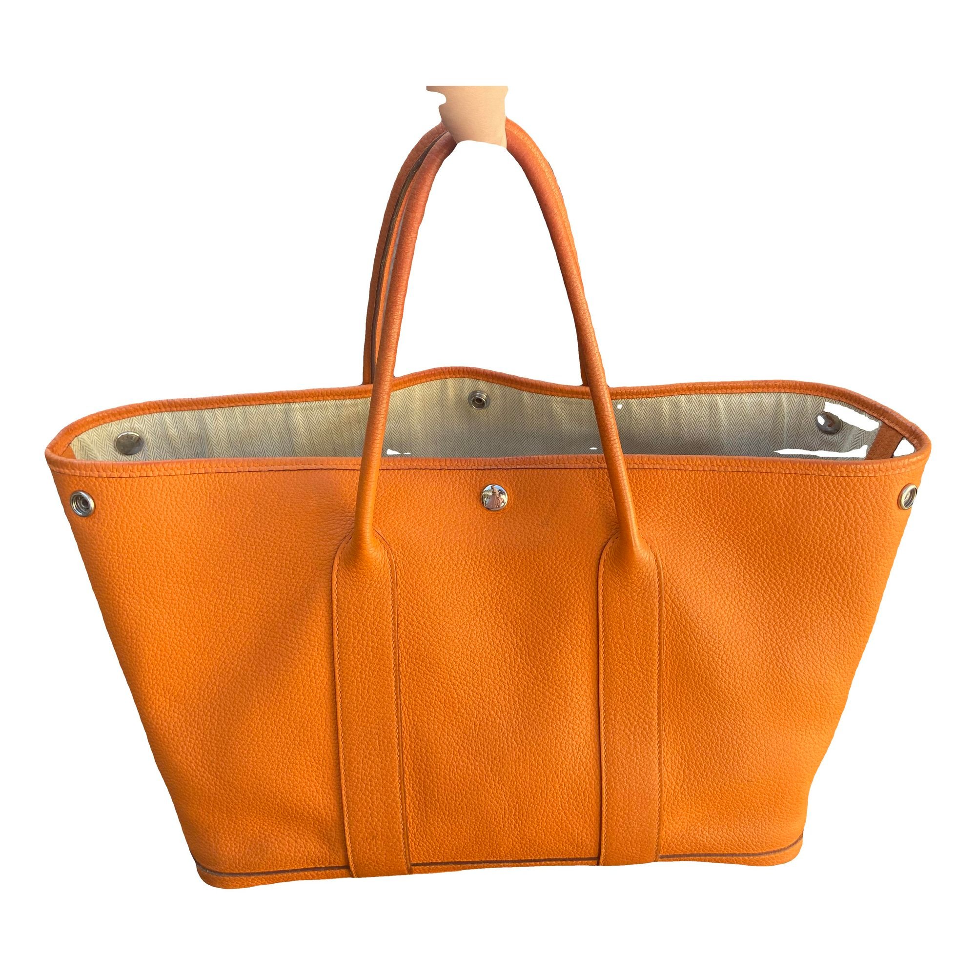 Garden Party leather tote