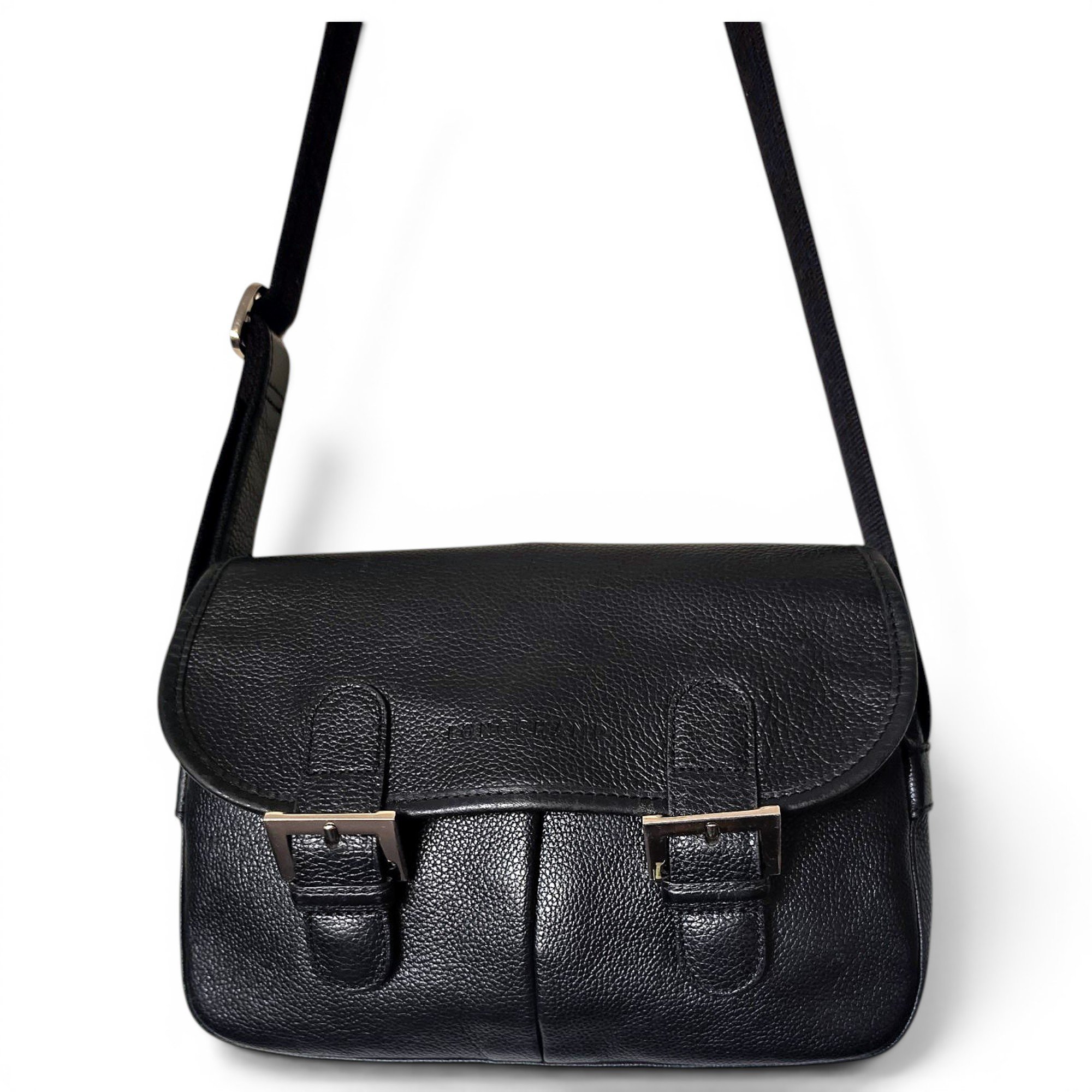 Leather crossbody bag