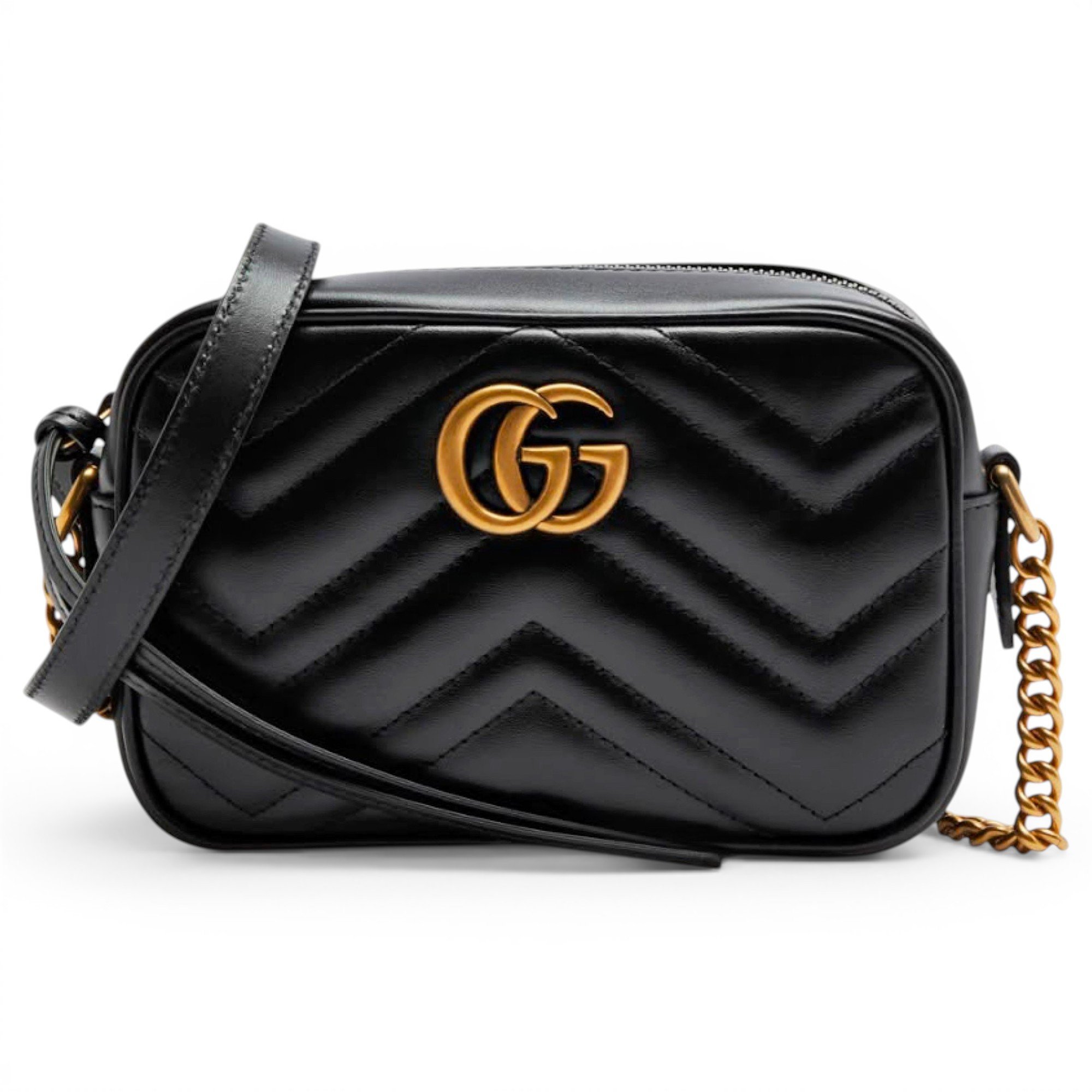 GG Marmont leather crossbody bag
