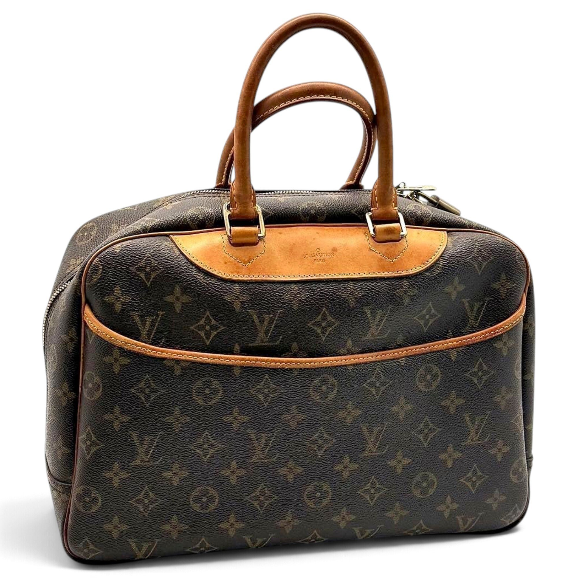 Deauville leather handbag