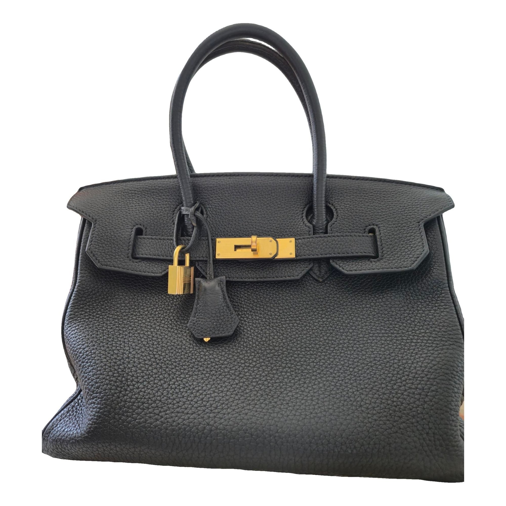 Birkin 30 leather handbag