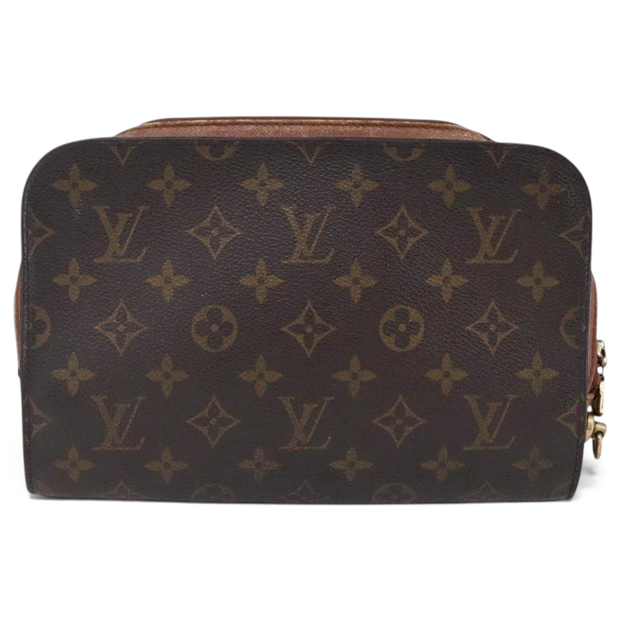 Orsay leather clutch bag