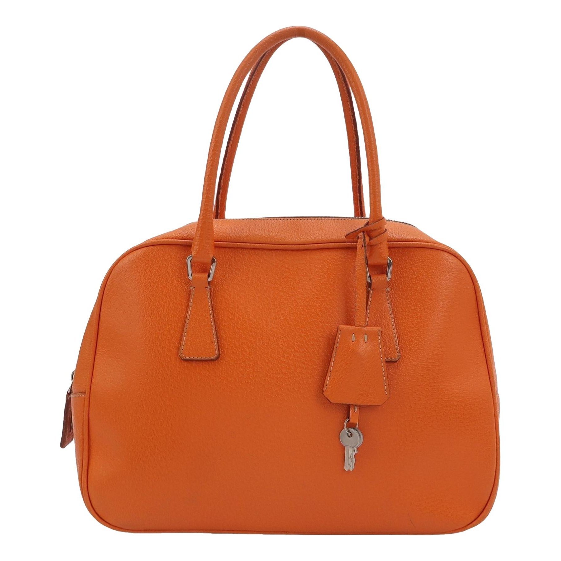 Leather tote