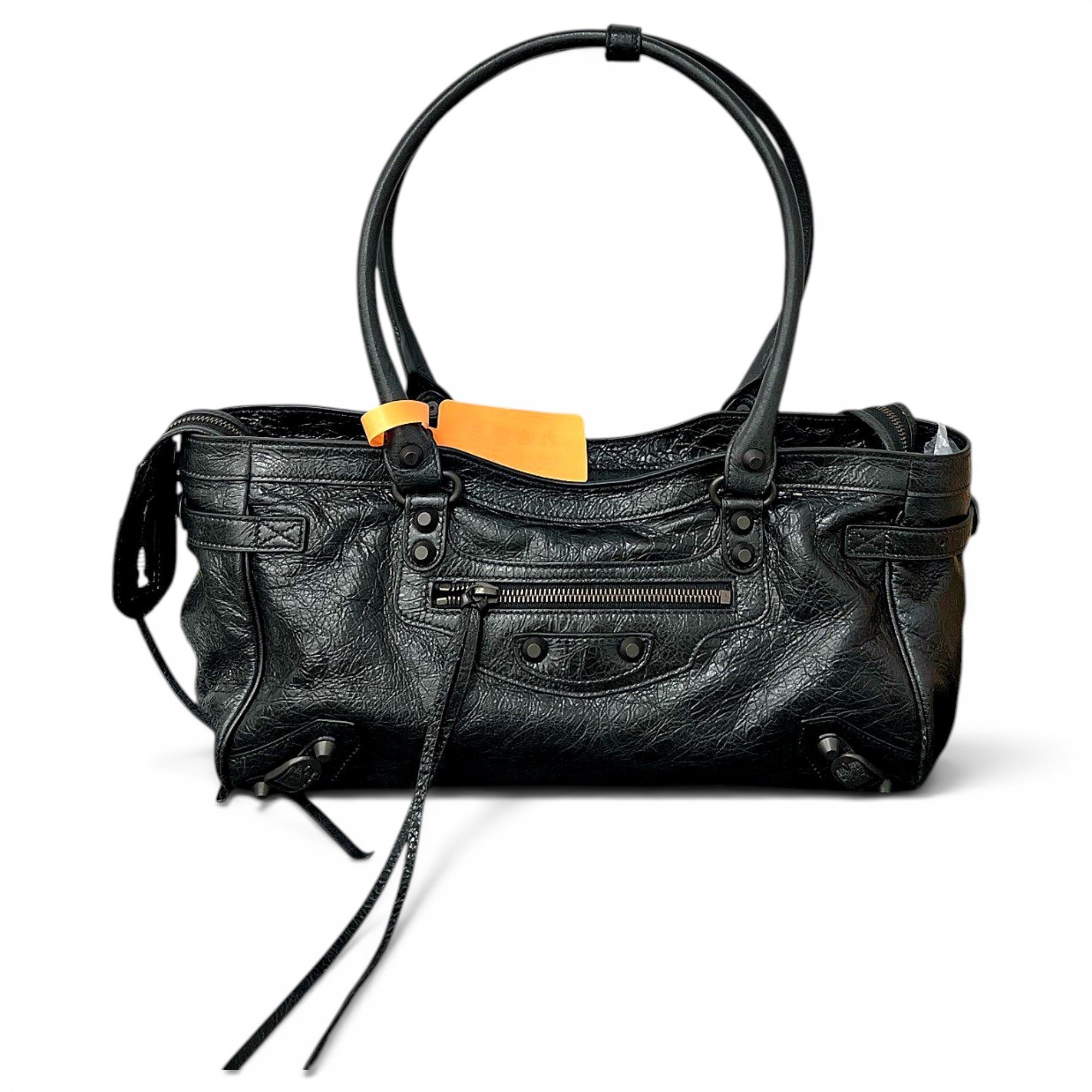 Leather handbag