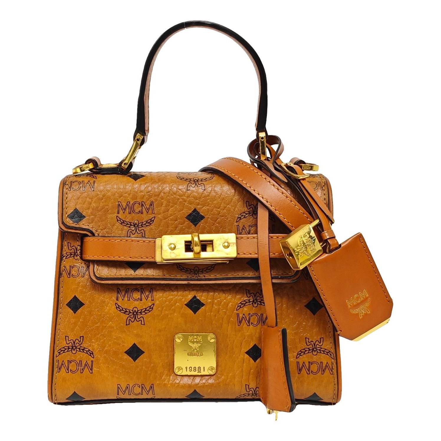 Leather handbag